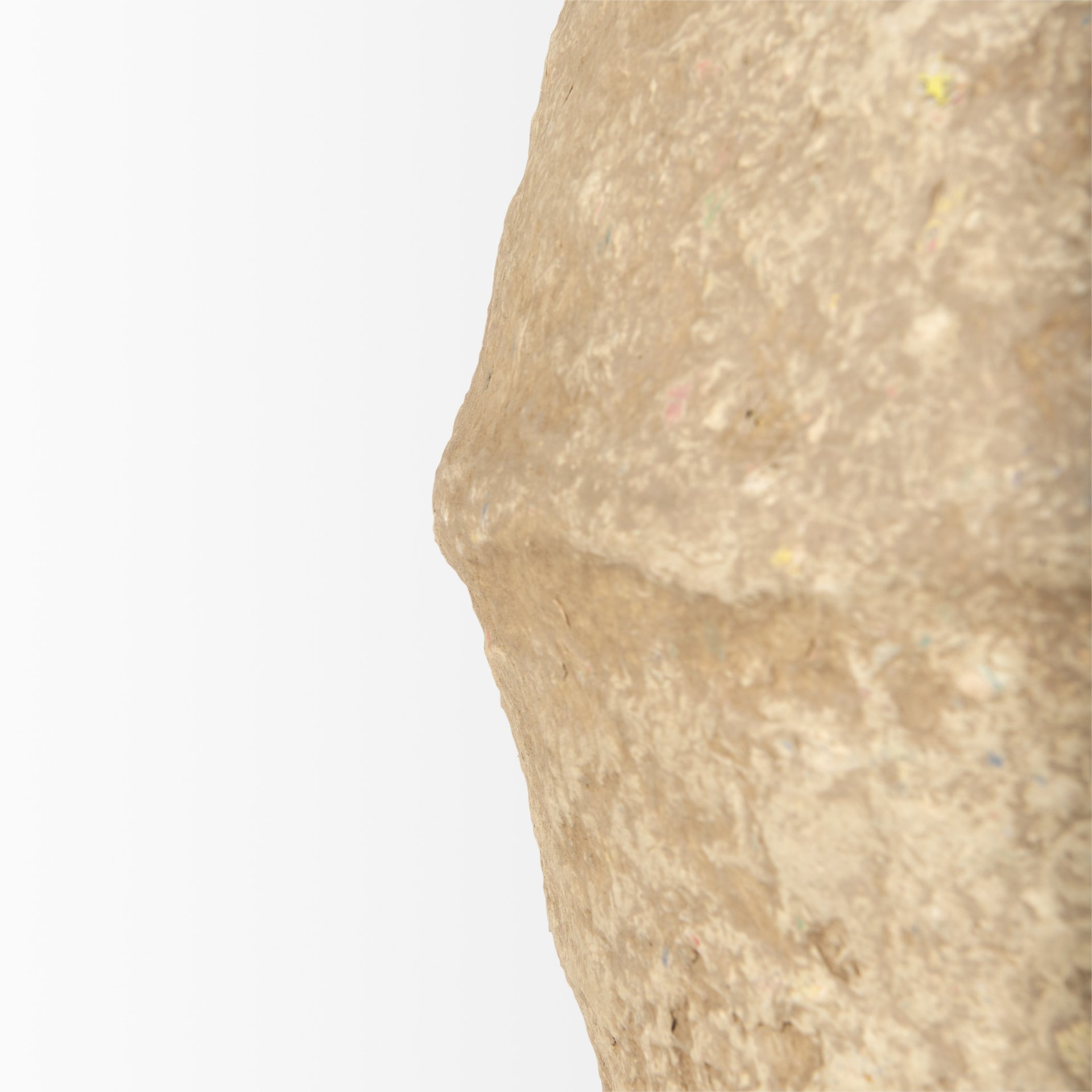 Mercana Rundal Vase - Beige, H18"