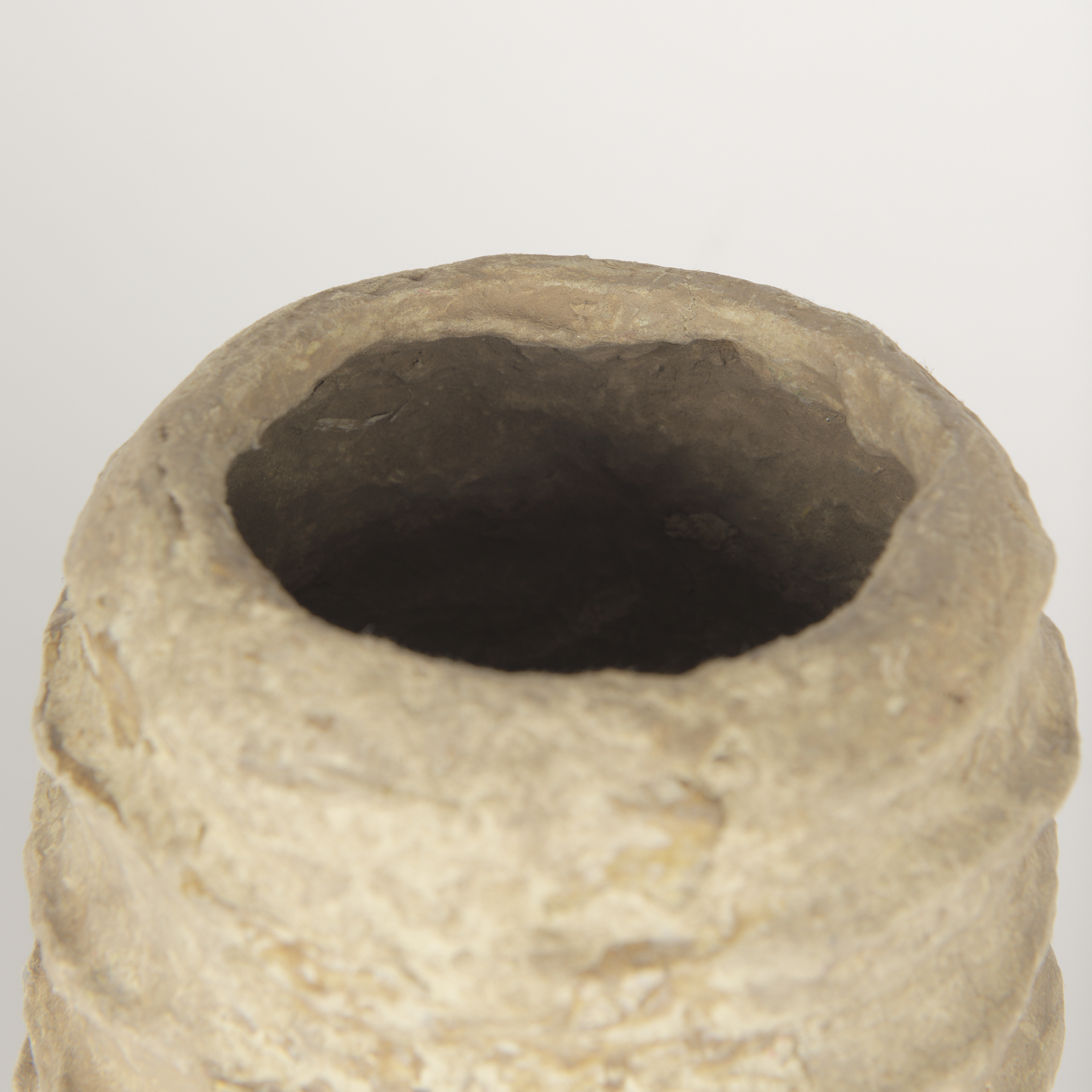 Mercana Kamli Small Vase - Beige, Paper