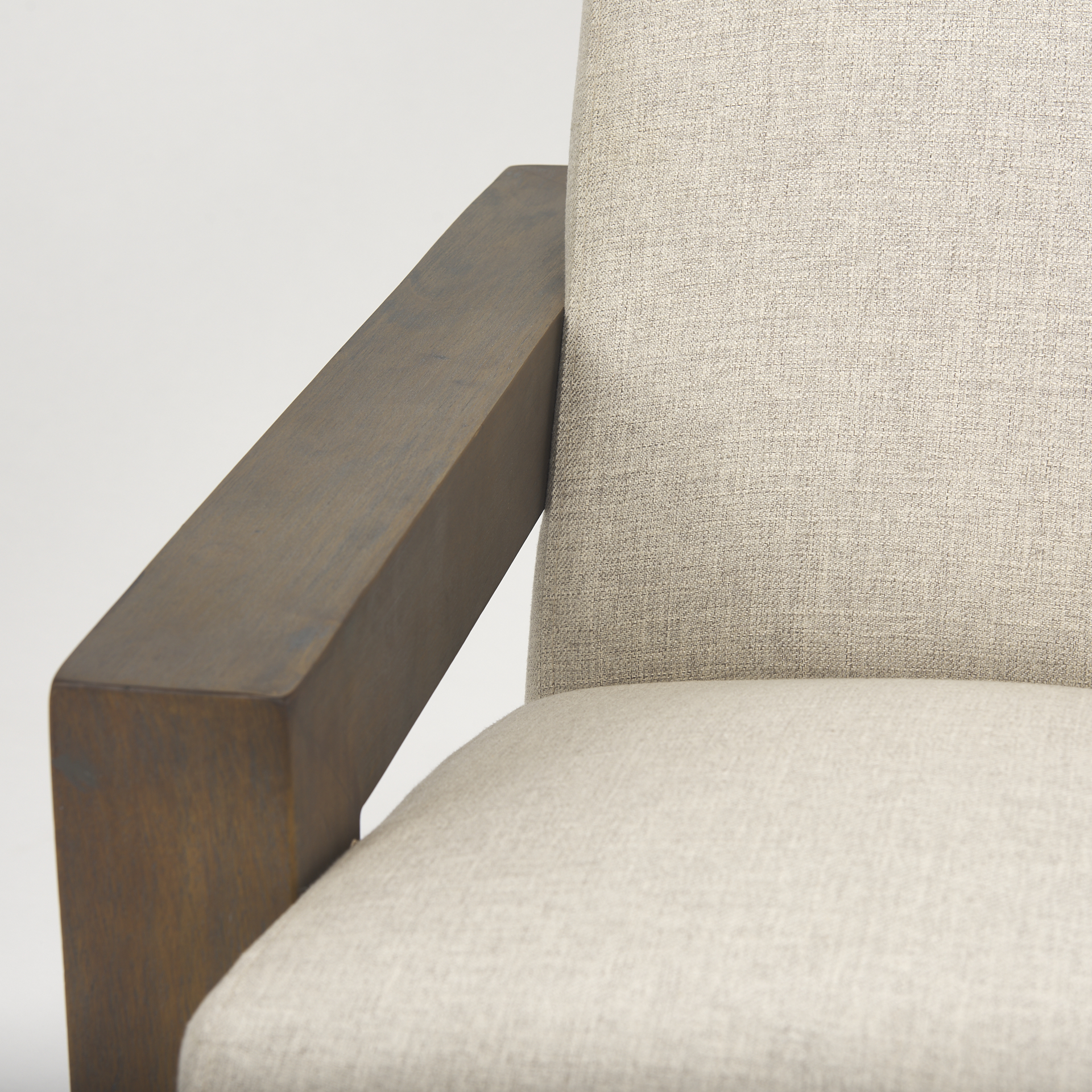 Mercana Sovereign Upholstered Accent Chair - Brown, Fabric