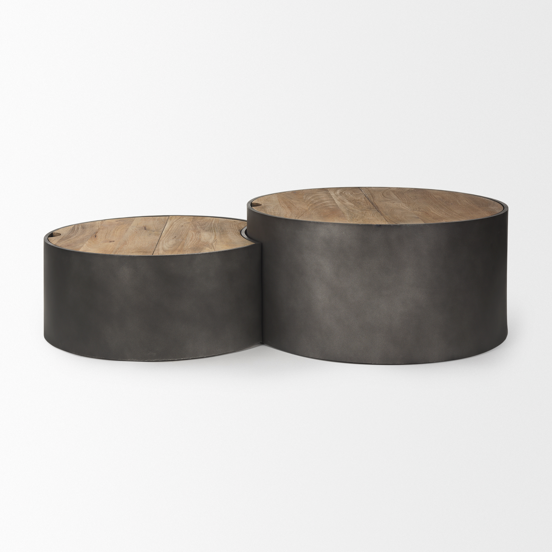 Mercana Eclipse Coffee Table - Gray/Brown, Metal