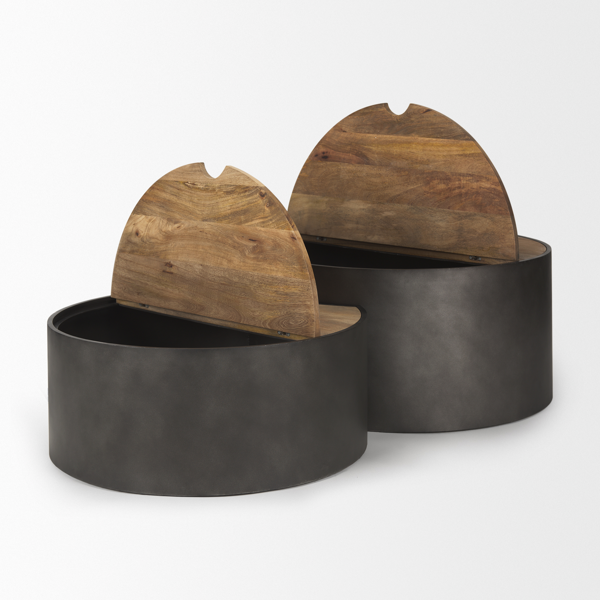 Mercana Eclipse Coffee Table - Gray/Brown, Metal