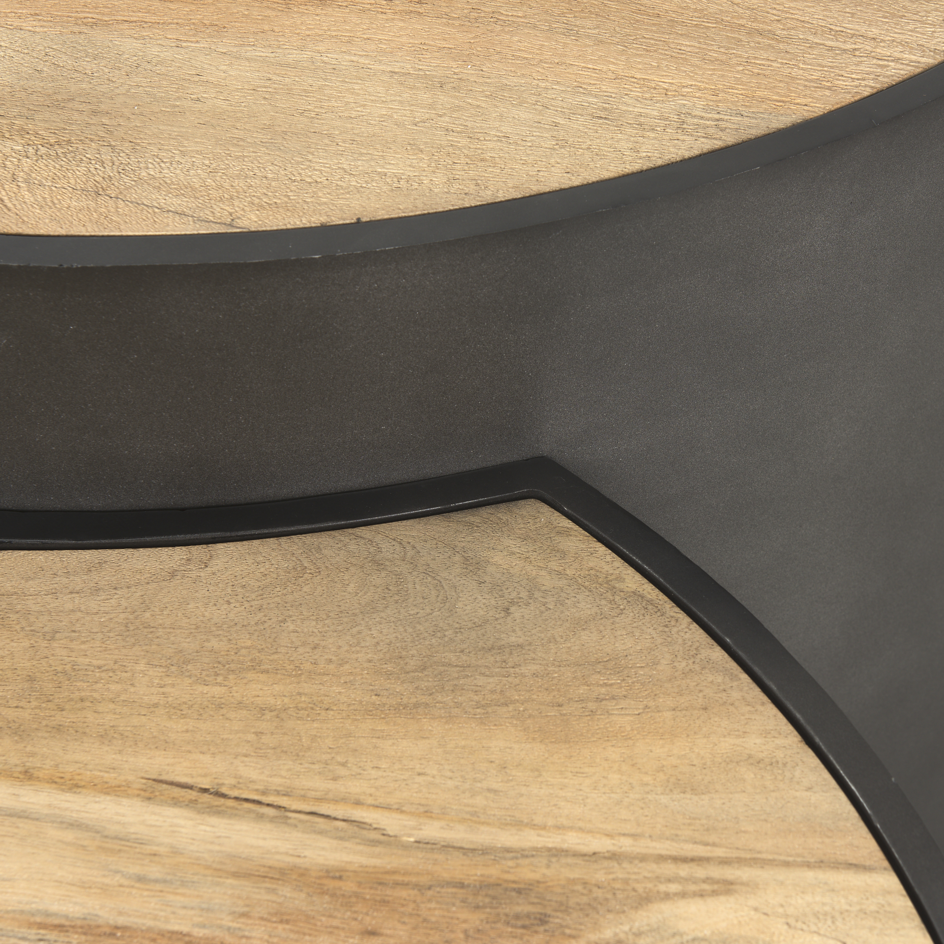Mercana Eclipse Coffee Table - Gray/Brown, Metal