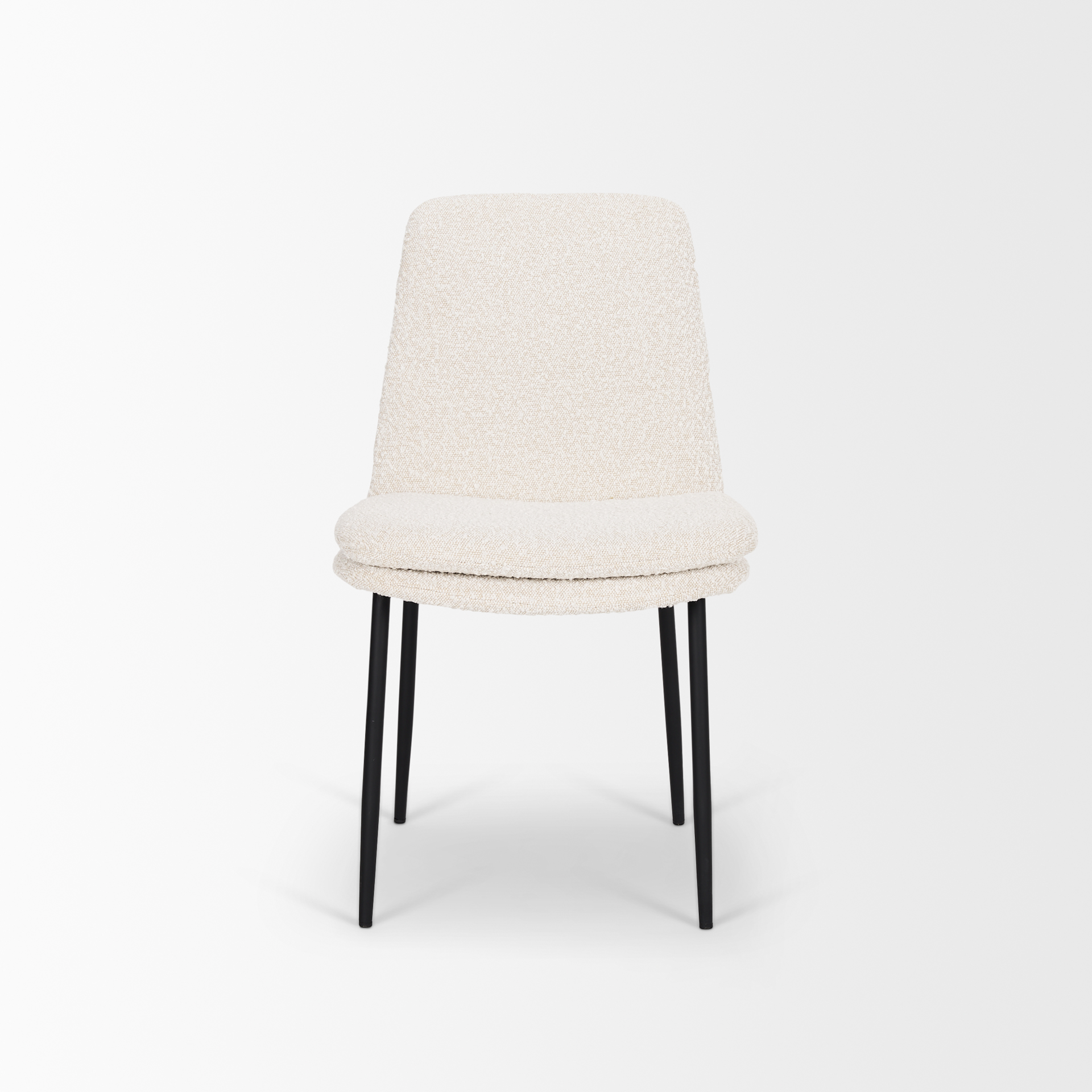 Mercana Eve Dining Chair (Set of 2) - Cream, Metal