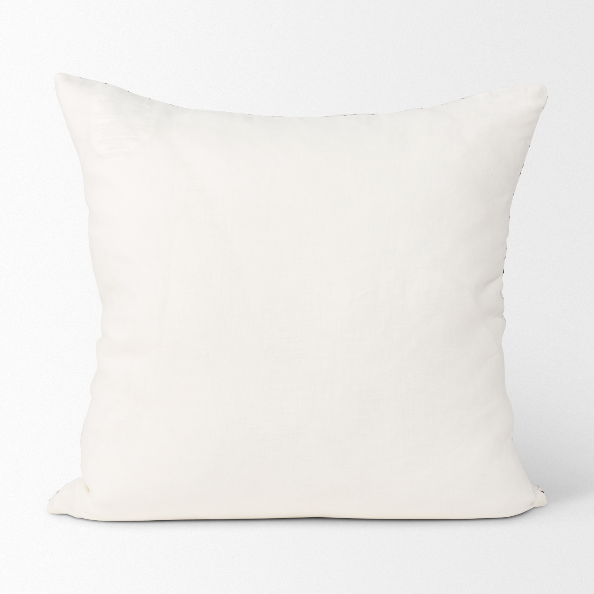 Mercana Jayden Pillow Cover - Cream/Merlot, 22x22