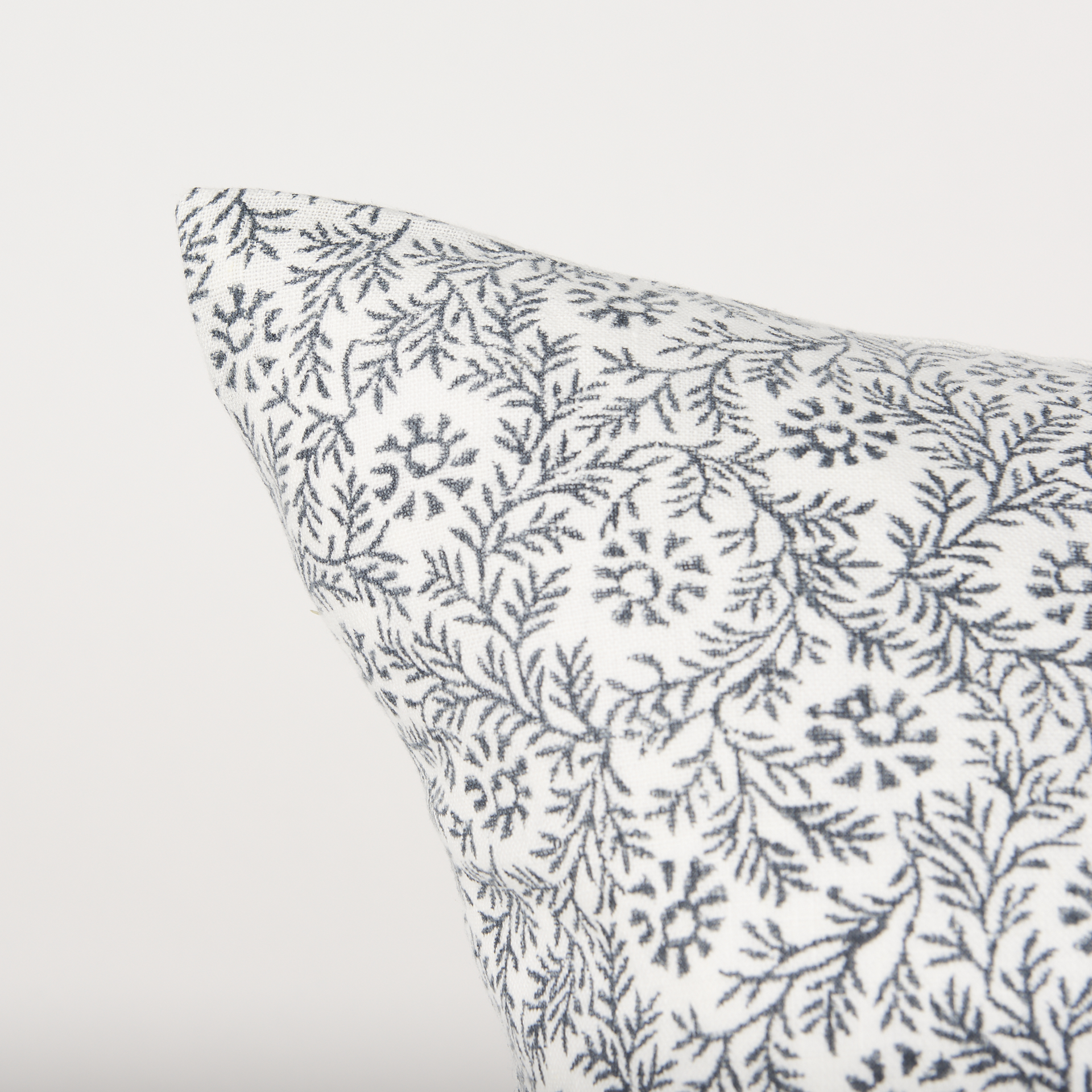 Mercana Jayne Pillow Cover - Cream/Slate, 14x26