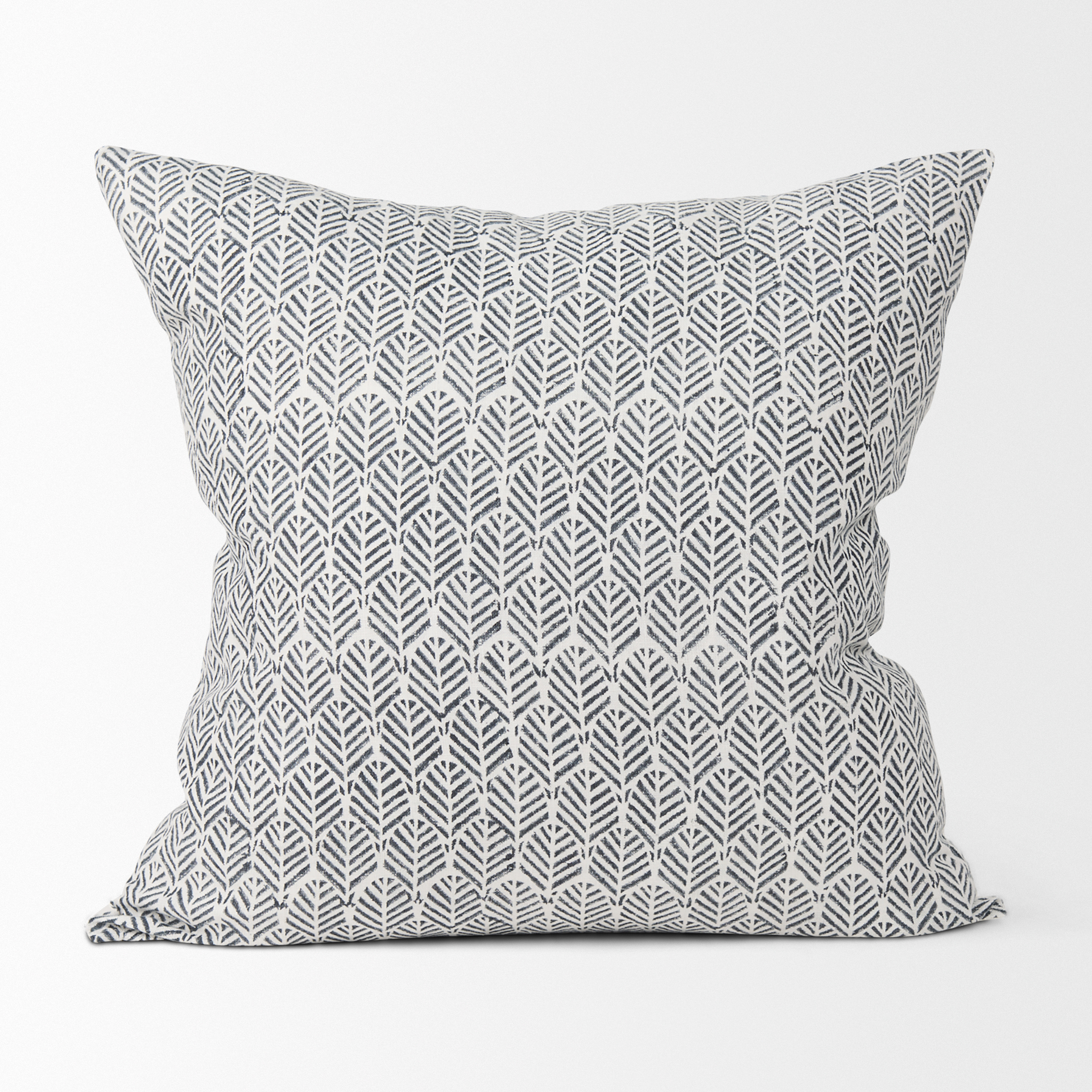 Mercana Jenelle Pillow Cover - Cream/Slate, 22x22
