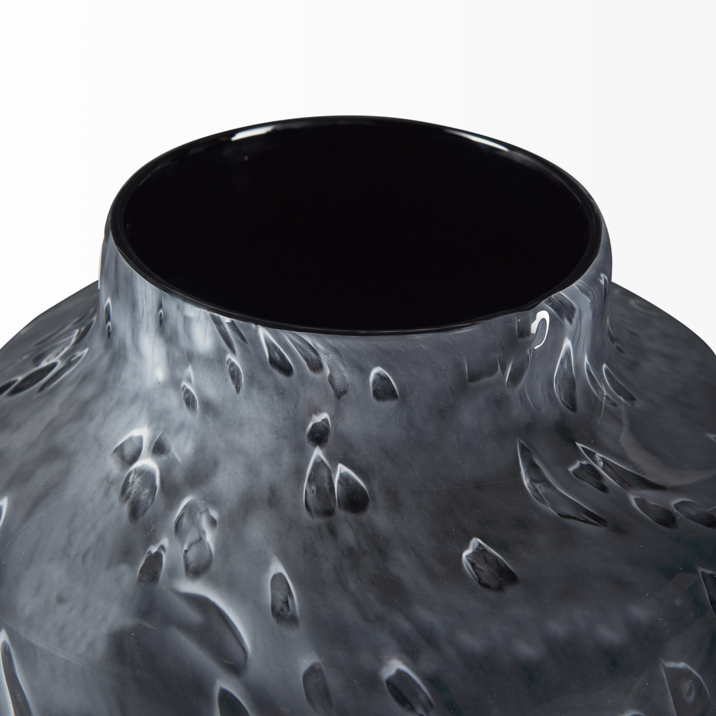 Mercana Masai Small Vase - Black, Glass