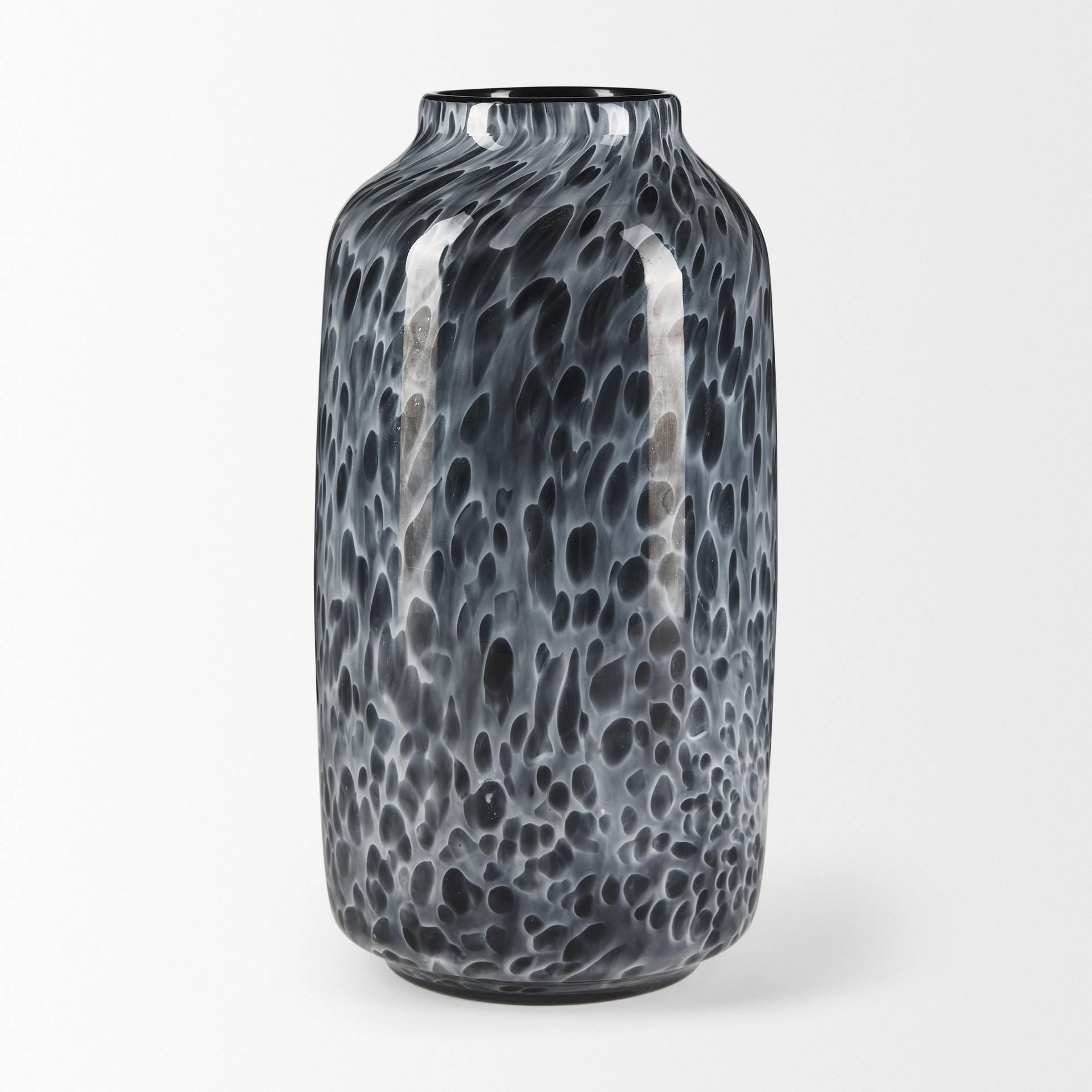 Mercana Masai Medium Vase - Black, Glass