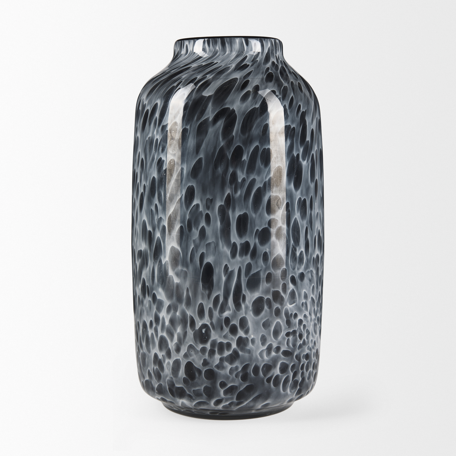 Mercana Masai Medium Vase - Black, Glass