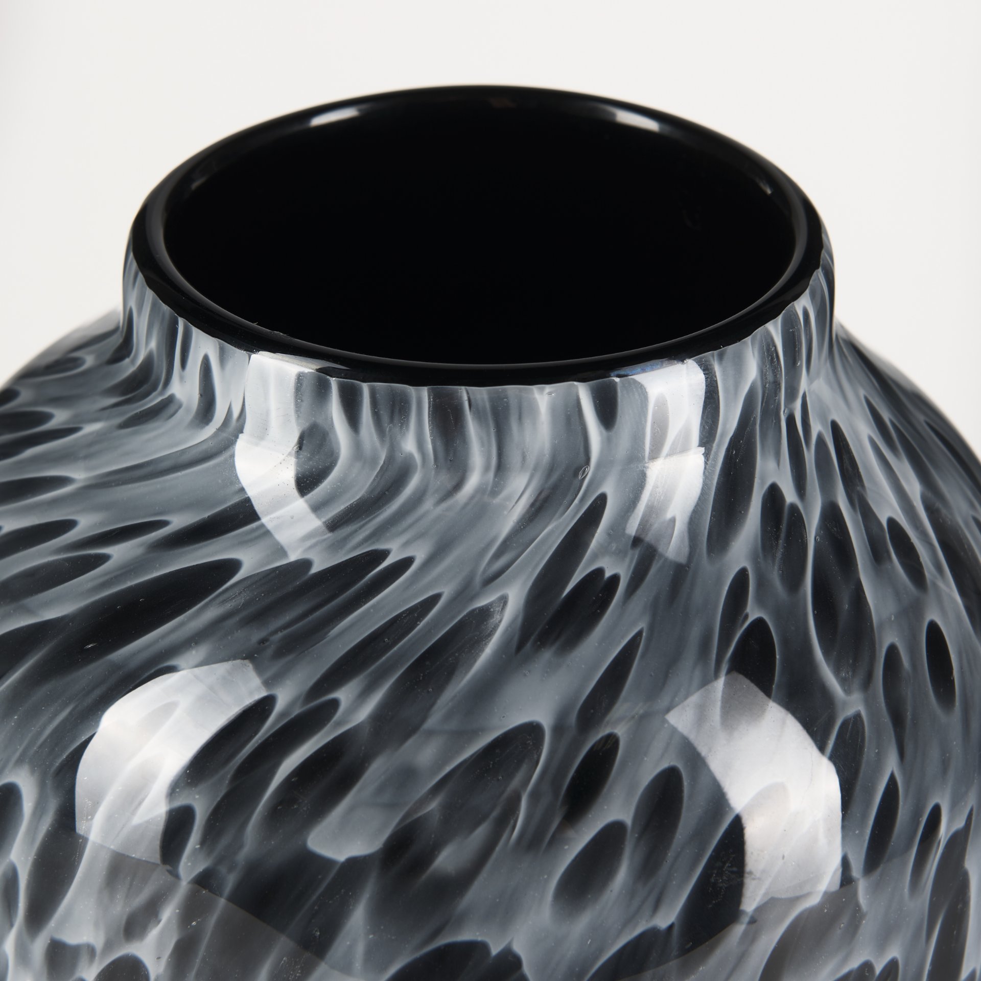 Mercana Masai Medium Vase - Black, Glass