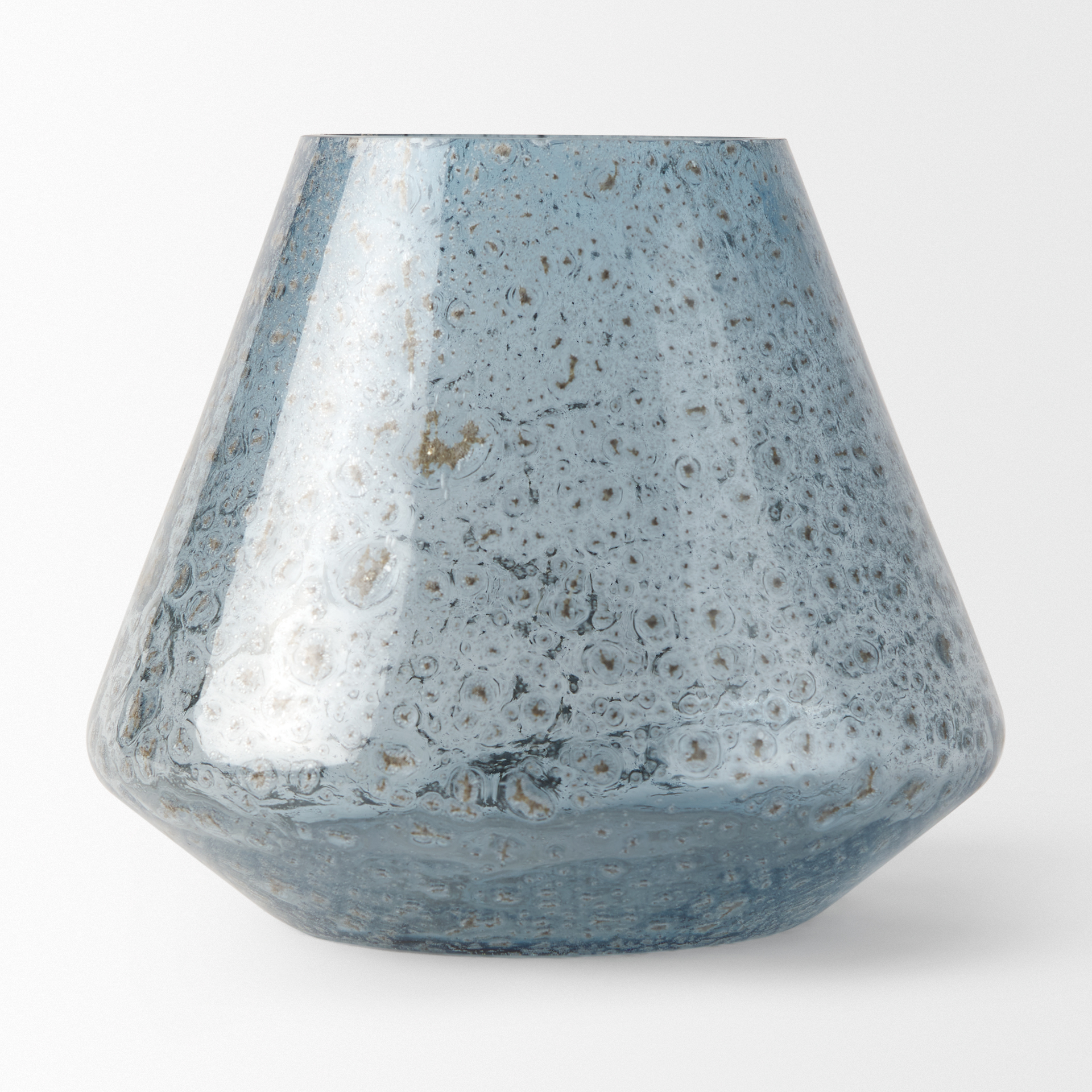 Mercana Robyn Small Vase - Blue, Glass