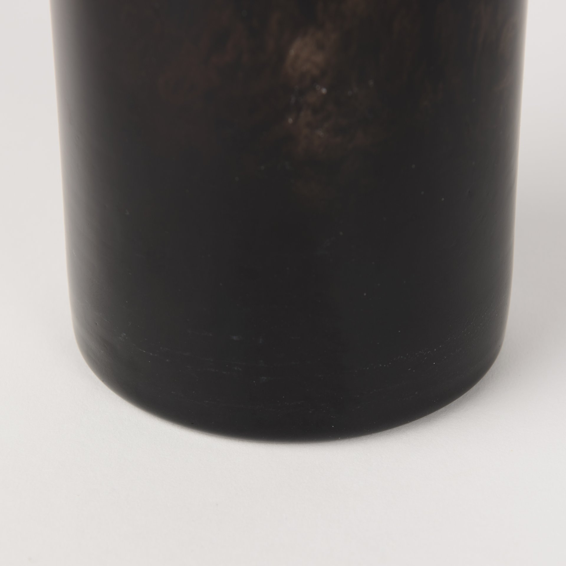 Mercana Marans Tall Vase - Black, Glass