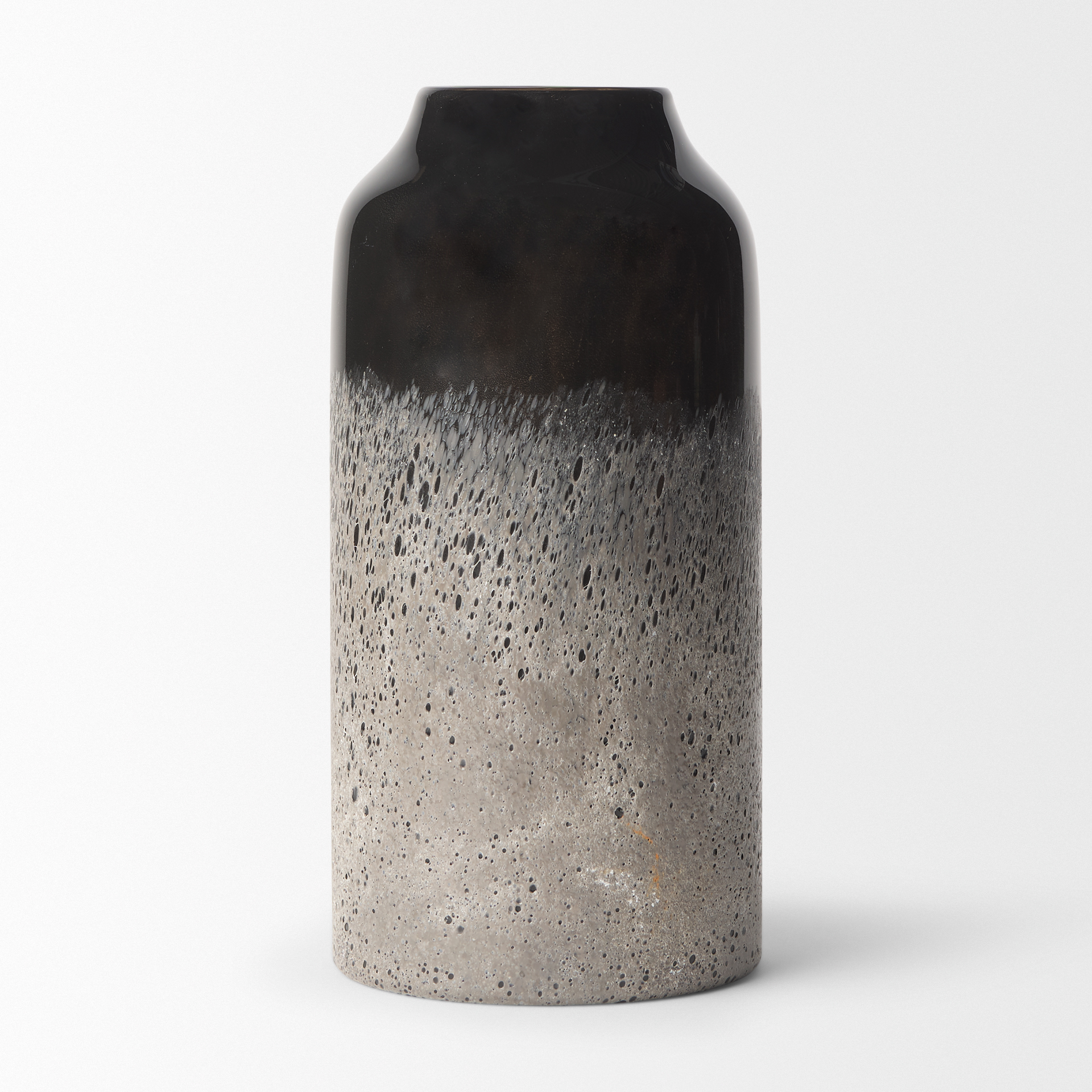 Mercana Emu Medium Vase - Black, Glass
