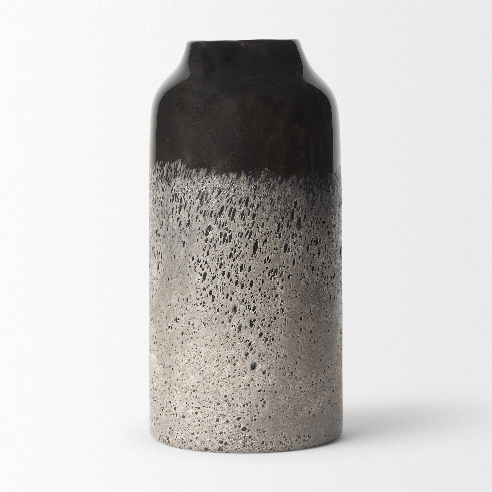Mercana Emu Medium Vase - Black, Glass