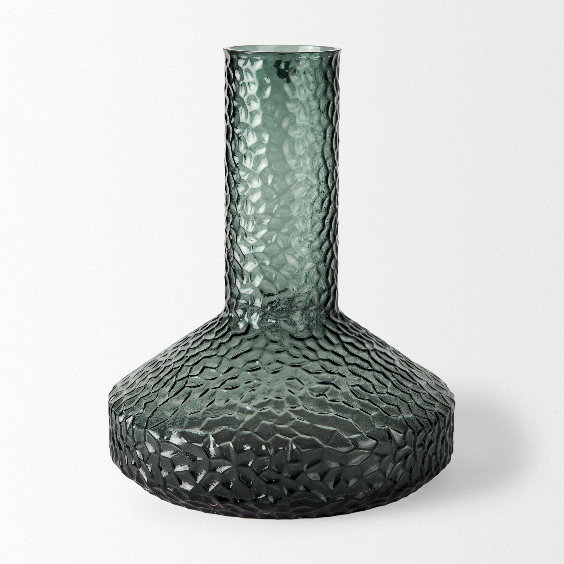 Mercana Jolene Tall Vase - Green, Glass
