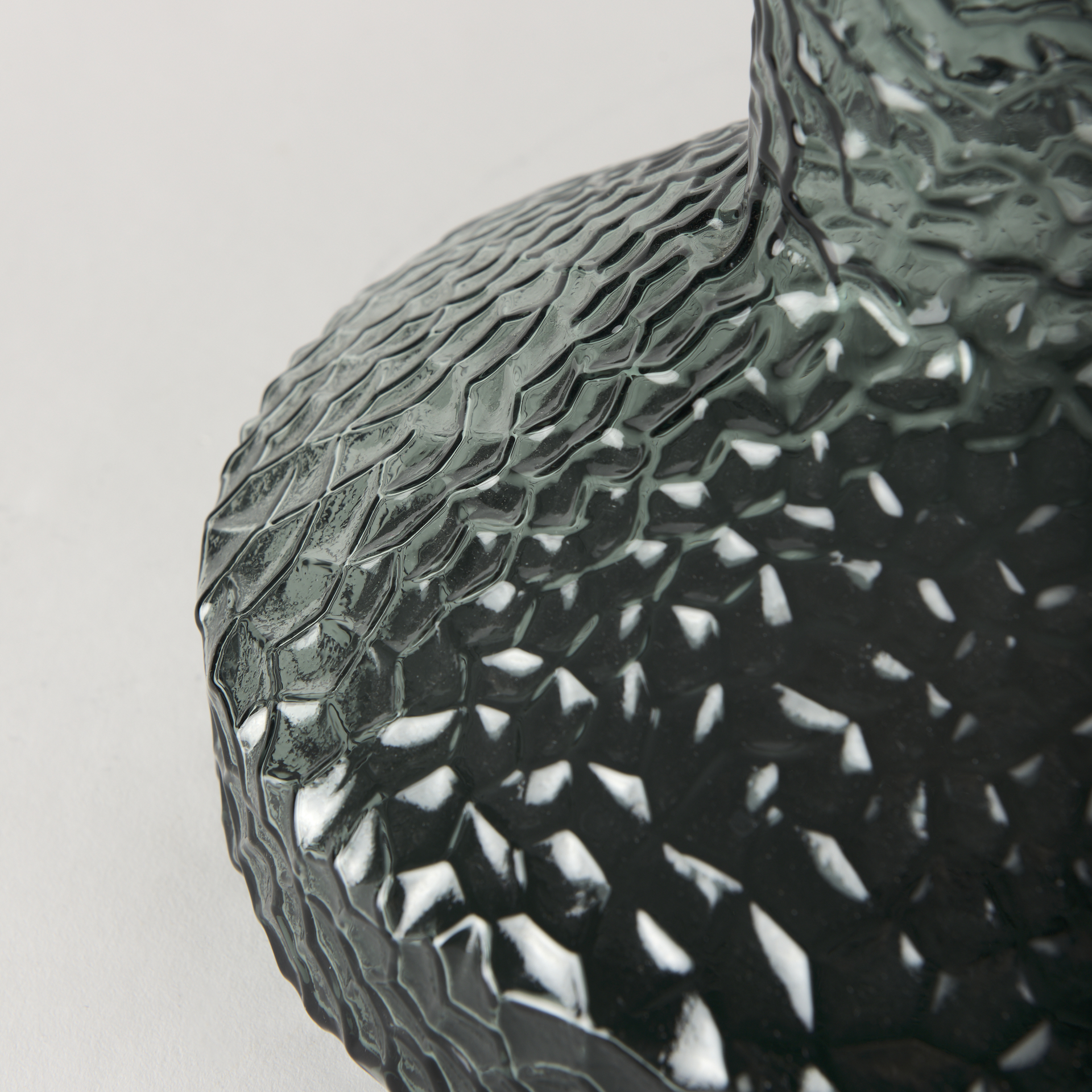 Mercana Jolene Tall Vase - Green, Glass