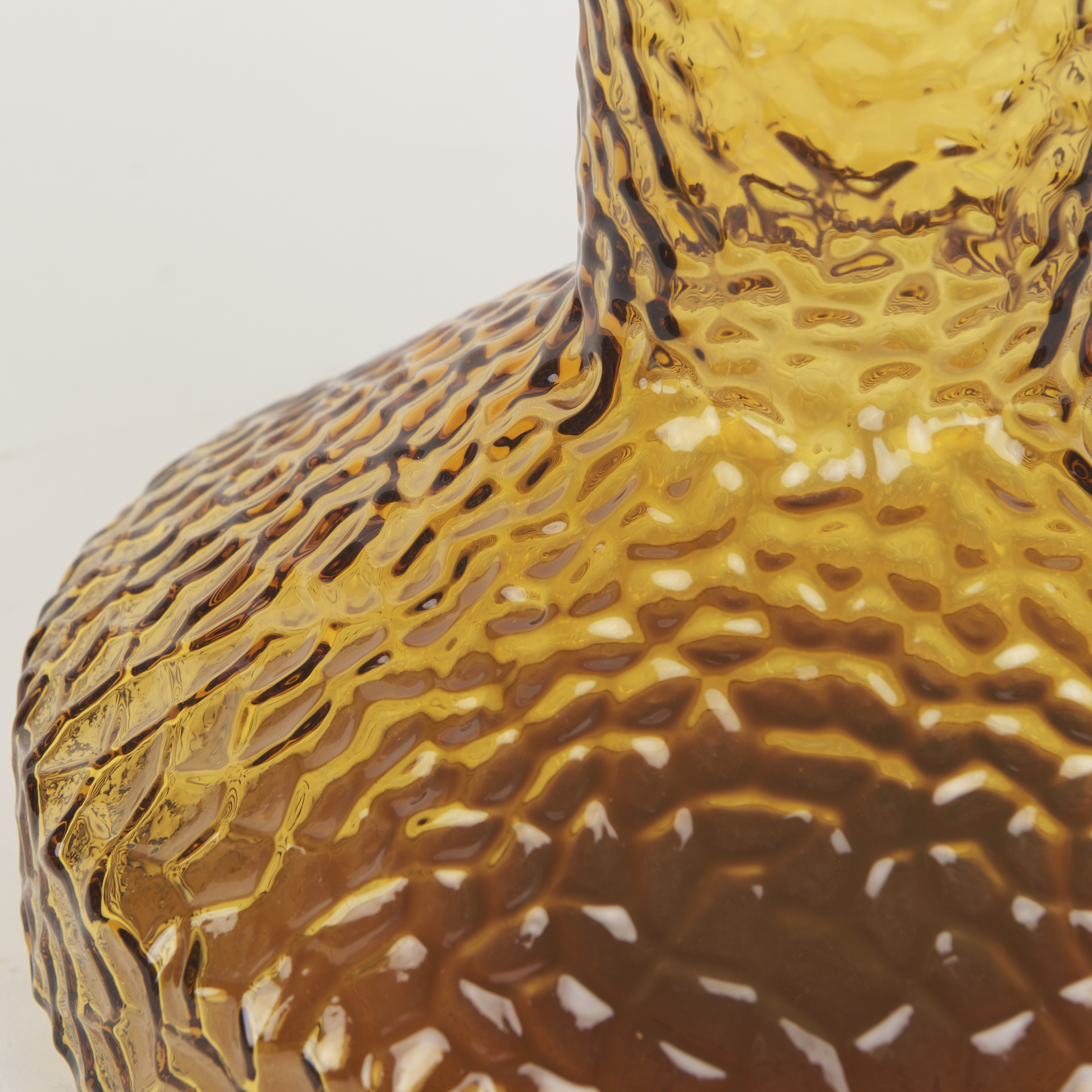 Mercana Jolene Tall Vase - Yellow, Glass