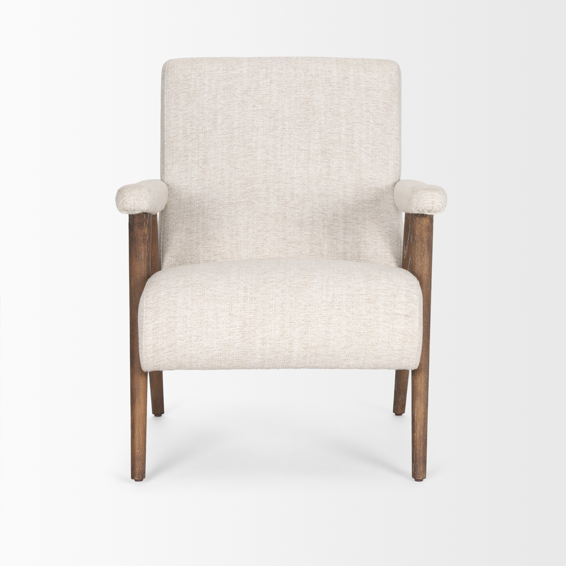 Mercana - Nico Accent Chair in Brown, Fabric