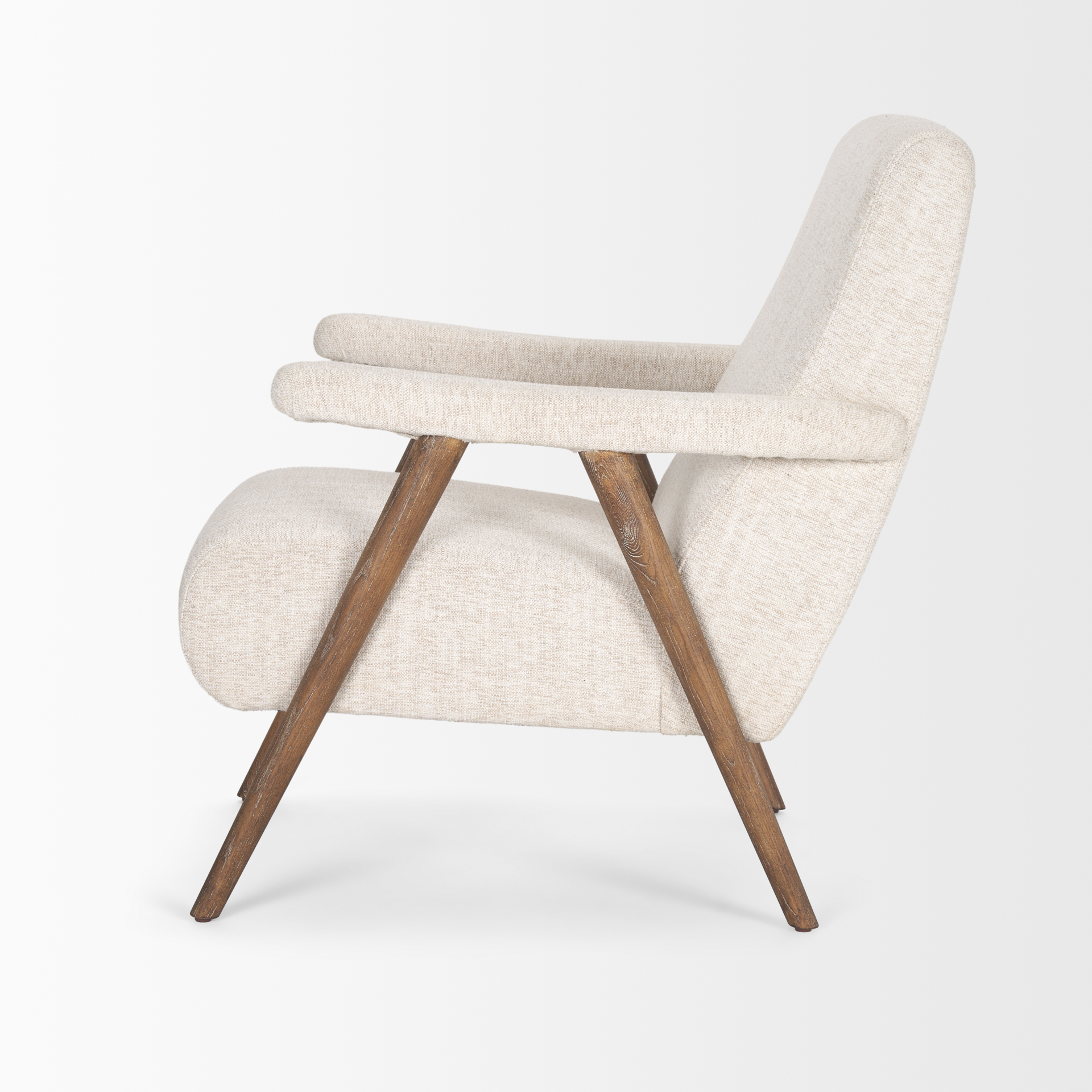Mercana - Nico Accent Chair in Brown, Fabric