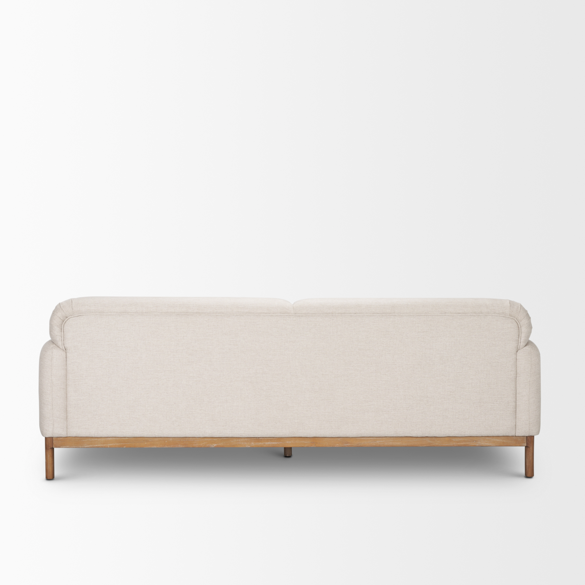 Mercana Hale Sofa - Cream, Wood
