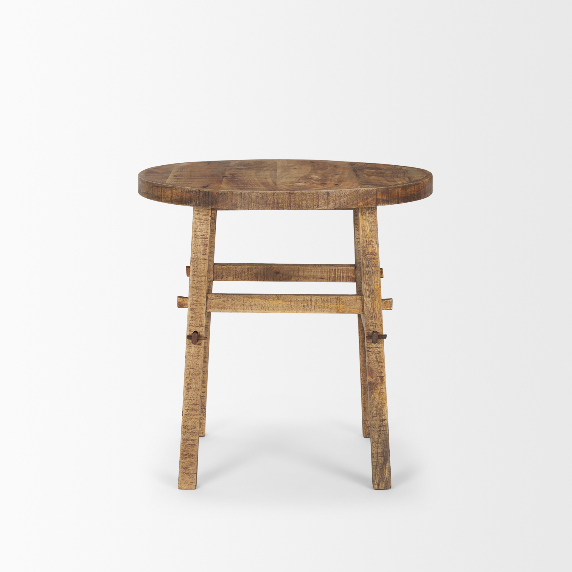 Mercana Rosie Large End Table - Brown, Wood