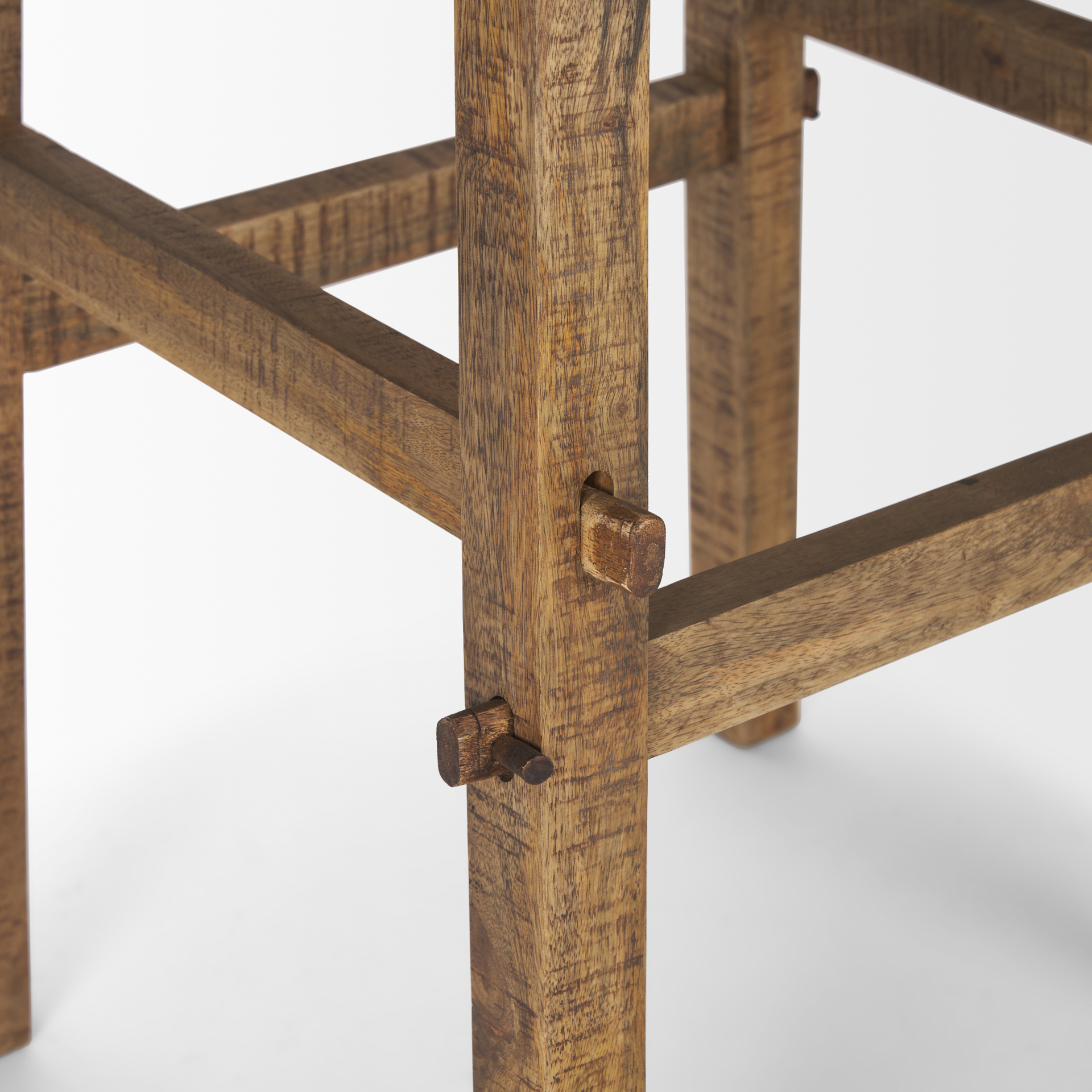 Mercana Rosie Large End Table - Brown, Wood