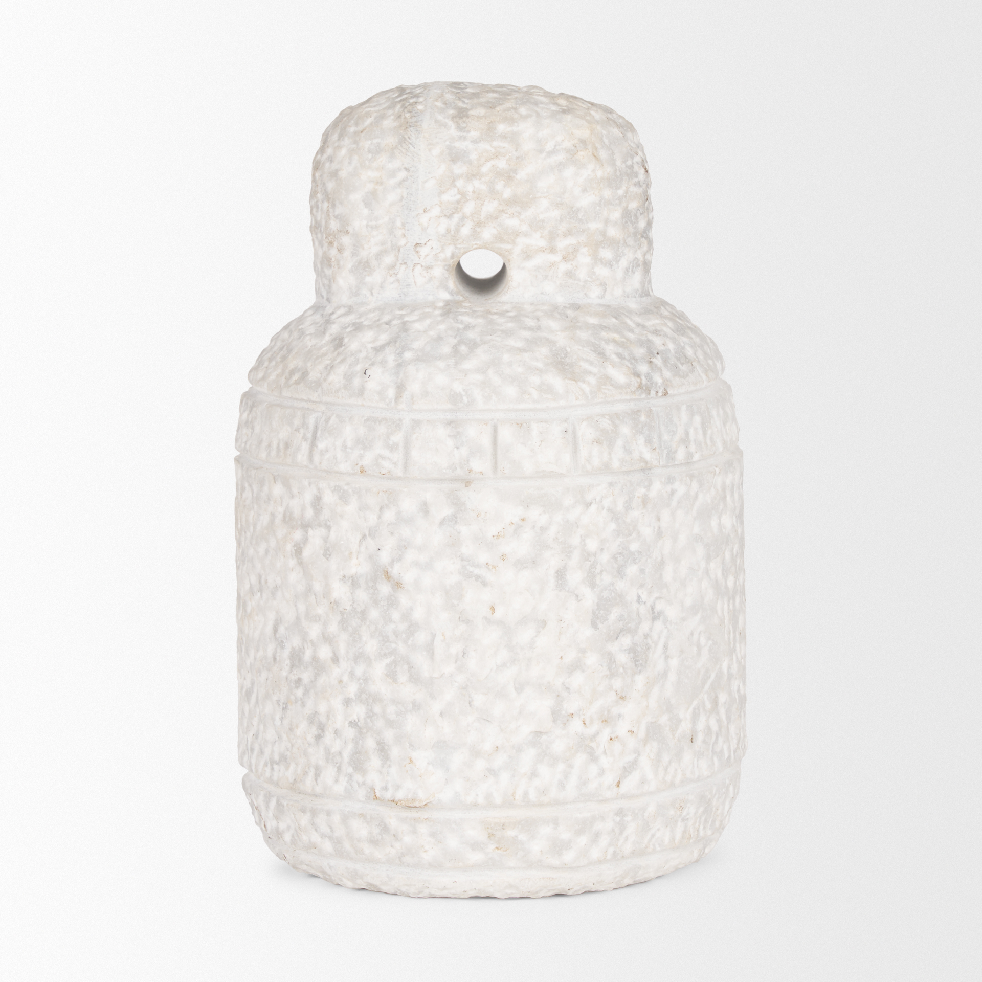 Mercana Irina Large Door Stopper - White, Marble