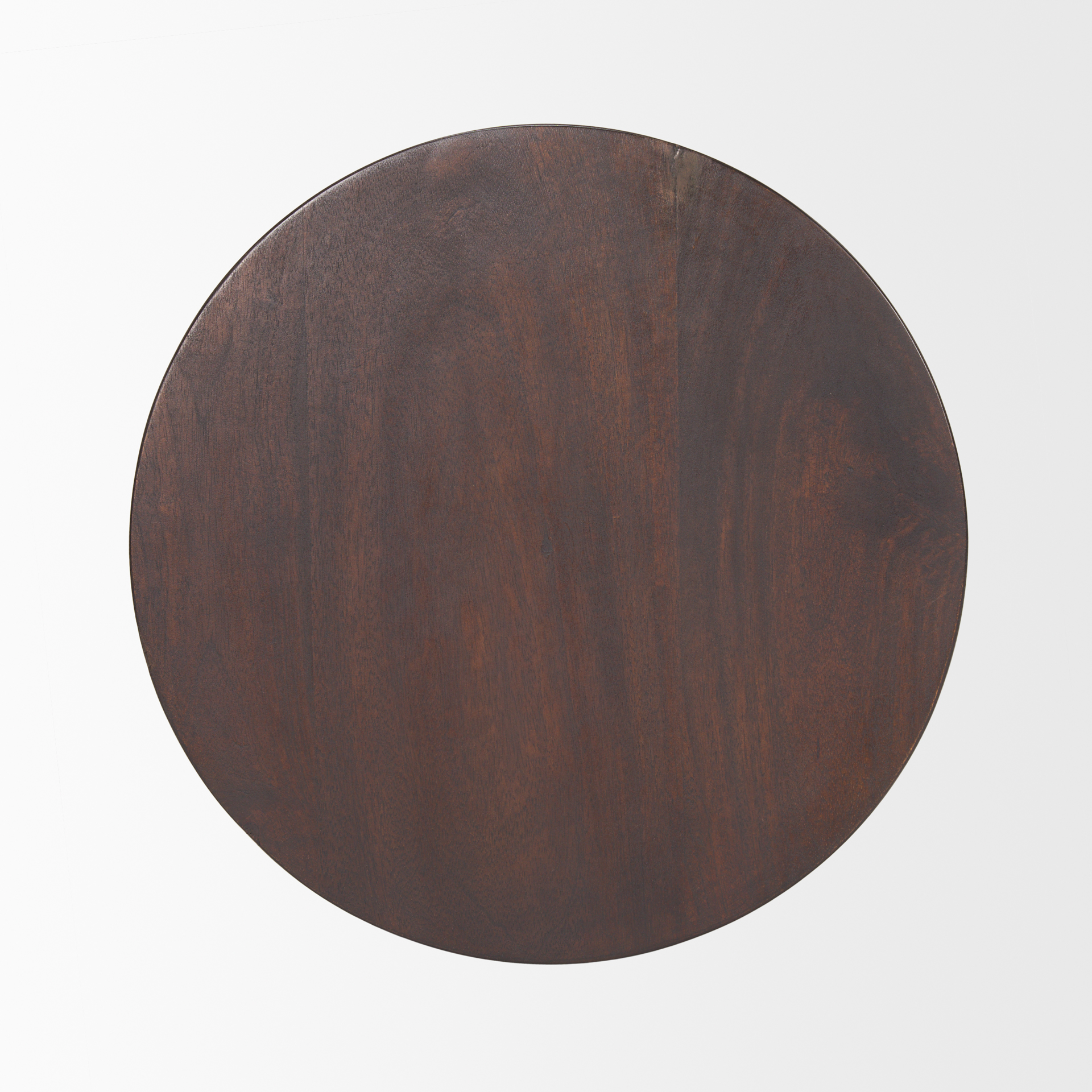 Mercana - Novell Accent Table in Brown, Solid Wood