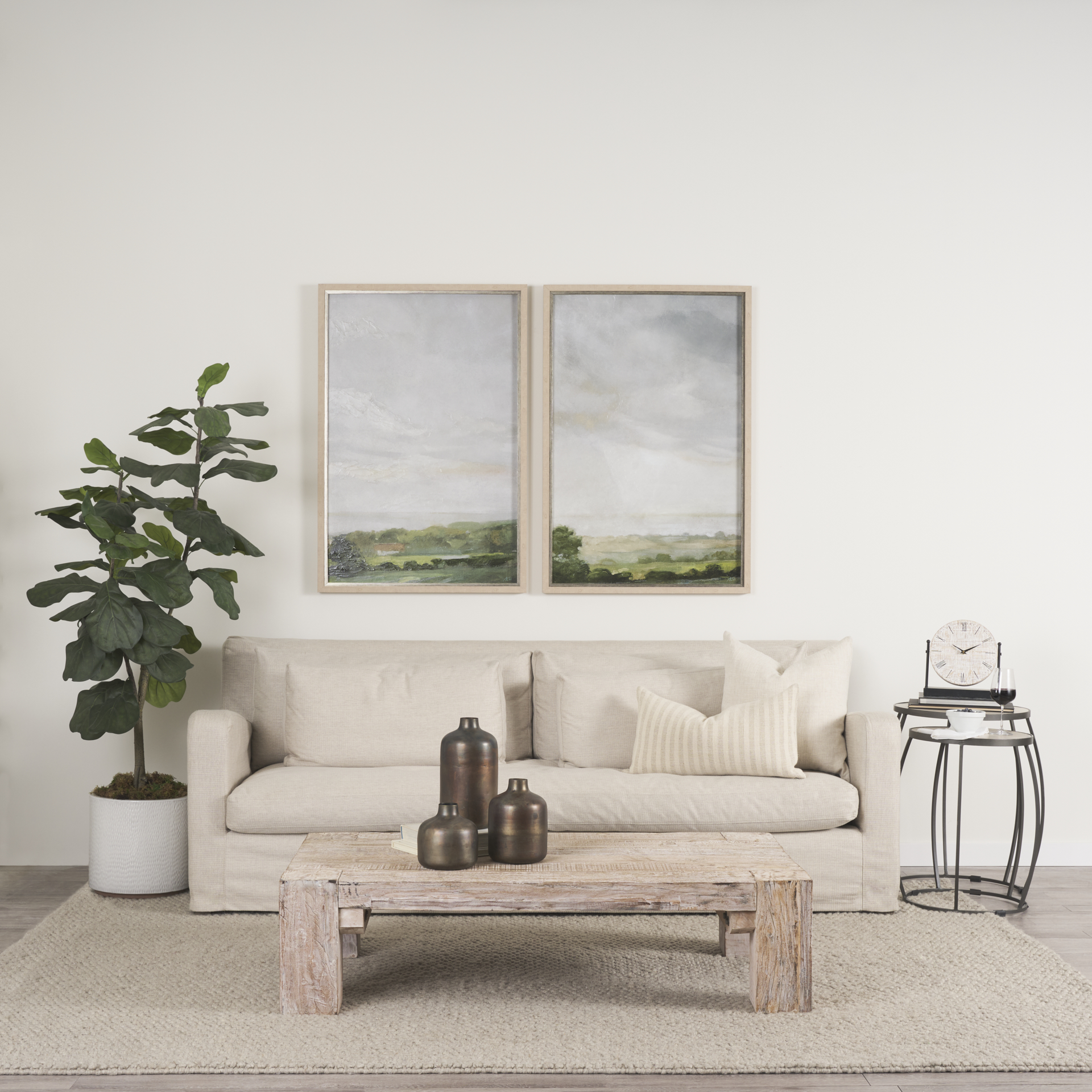 Mercana McArthur Rectangle Coffee Table - Brown, Wood