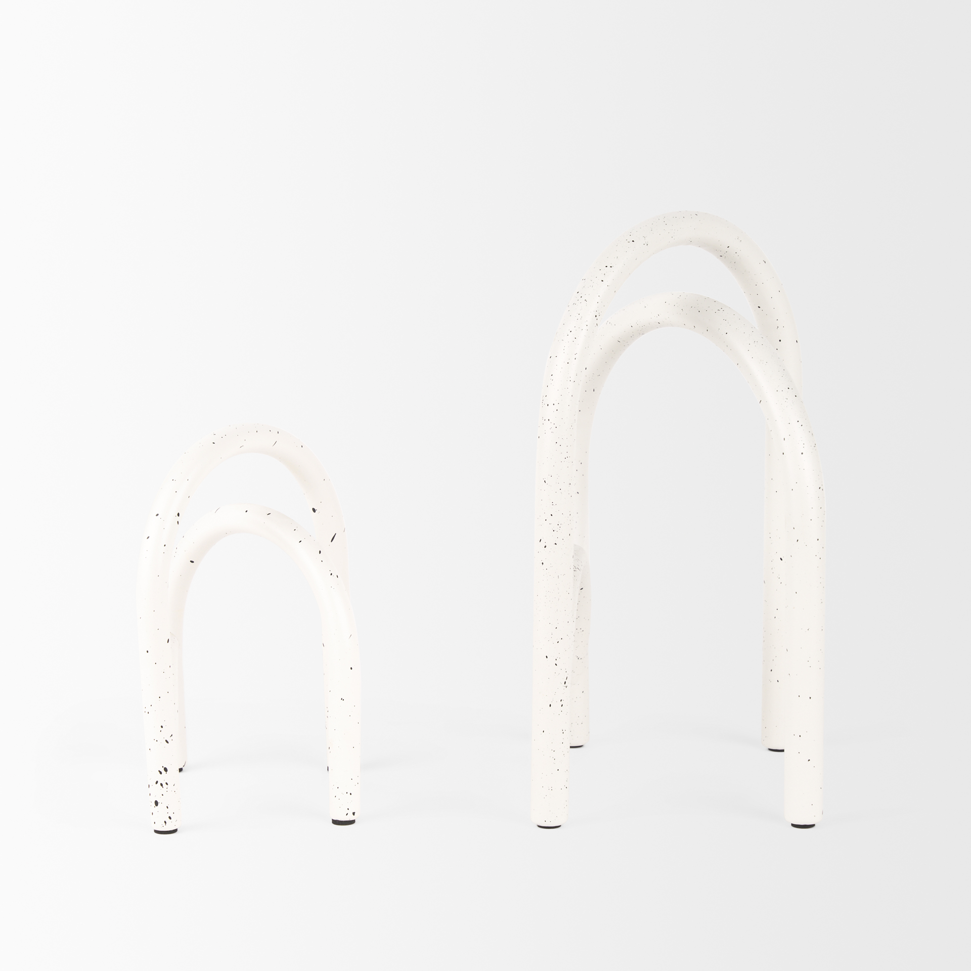 Mercana - Springe Object in White, Metal