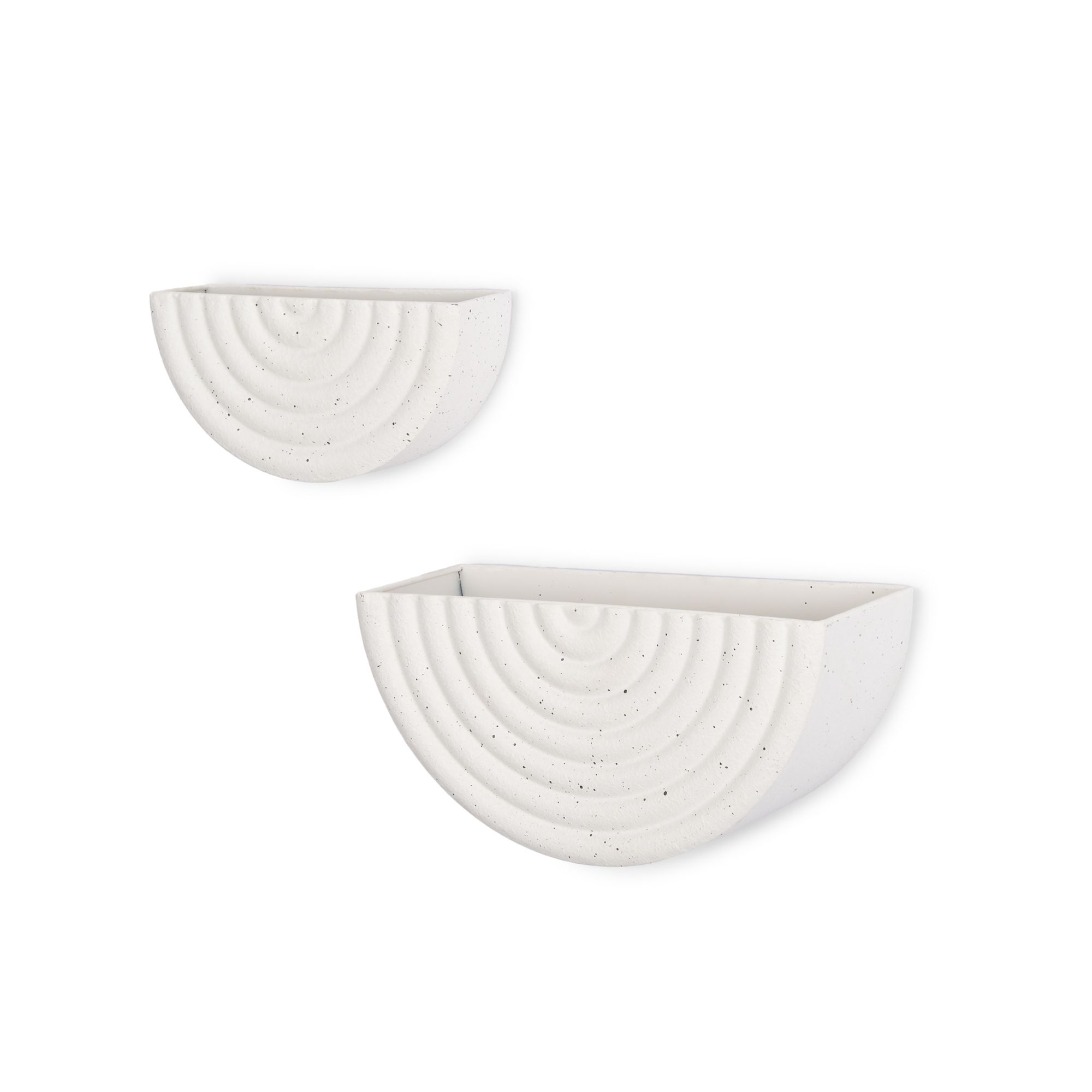 Mercana - Shilo Metal Hanging Wall Planter (Set)