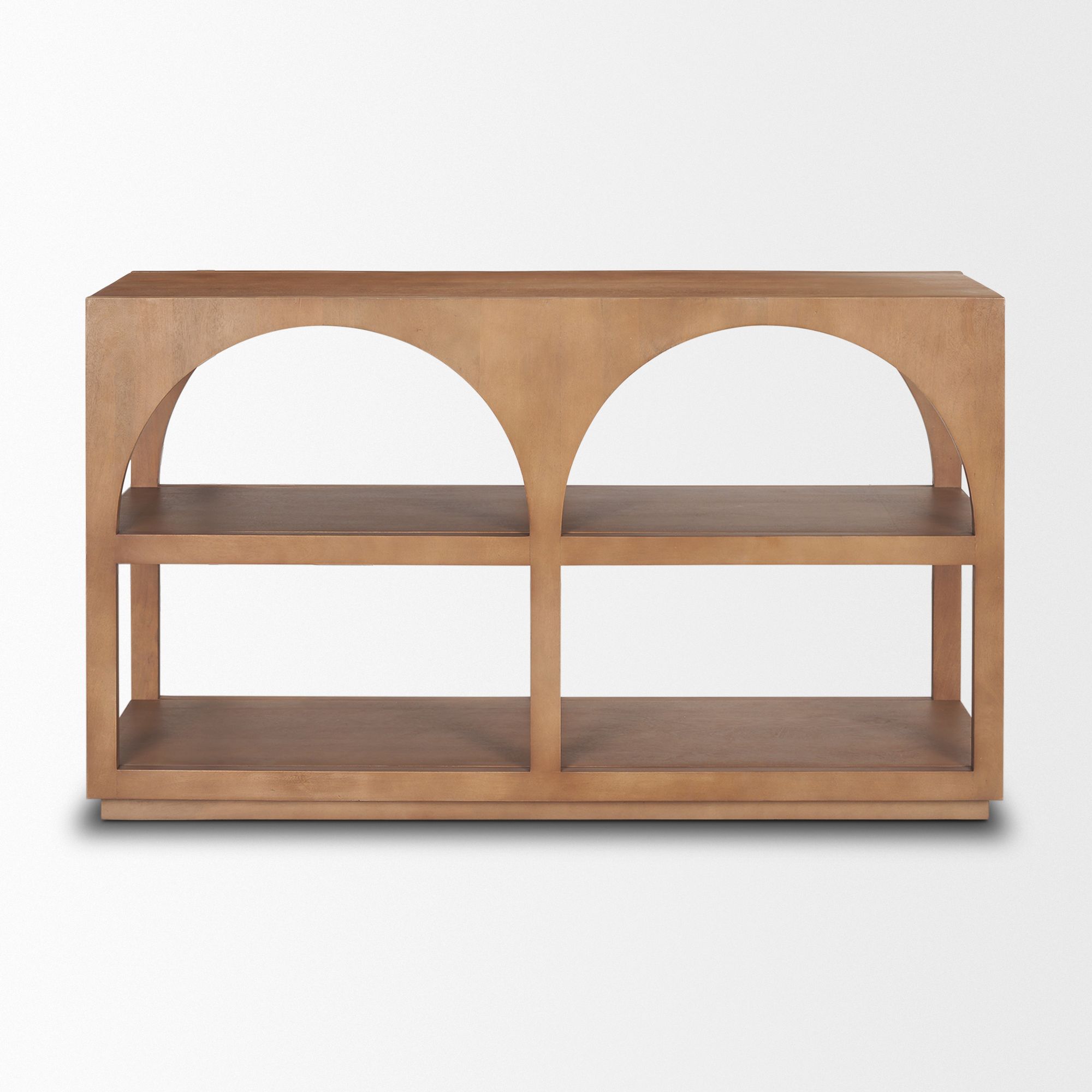 Mercana Bela Small Console Table - Brown, Wood
