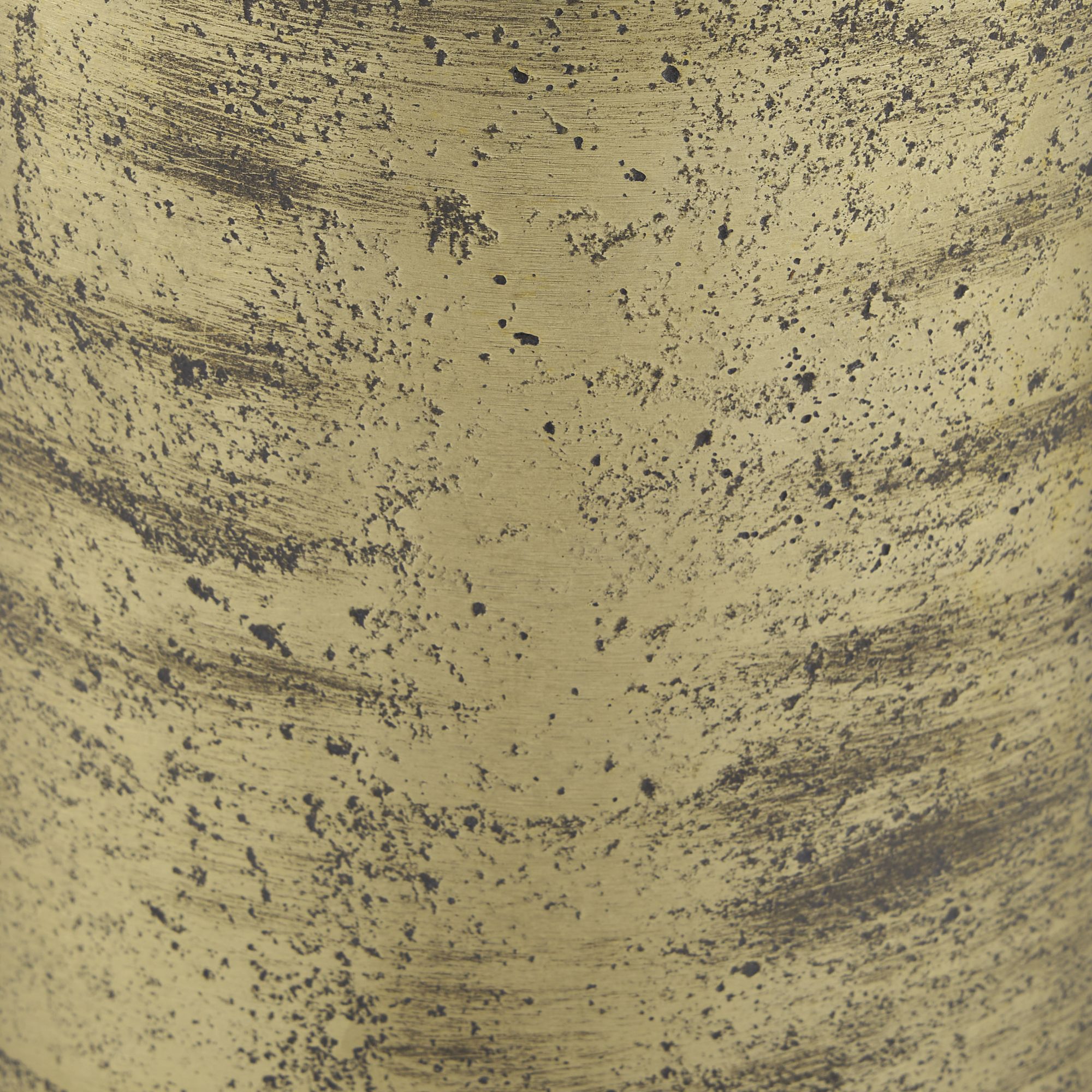 Mercana Quonset Extra Tall Aluminum Metal Pillar Object - Brass