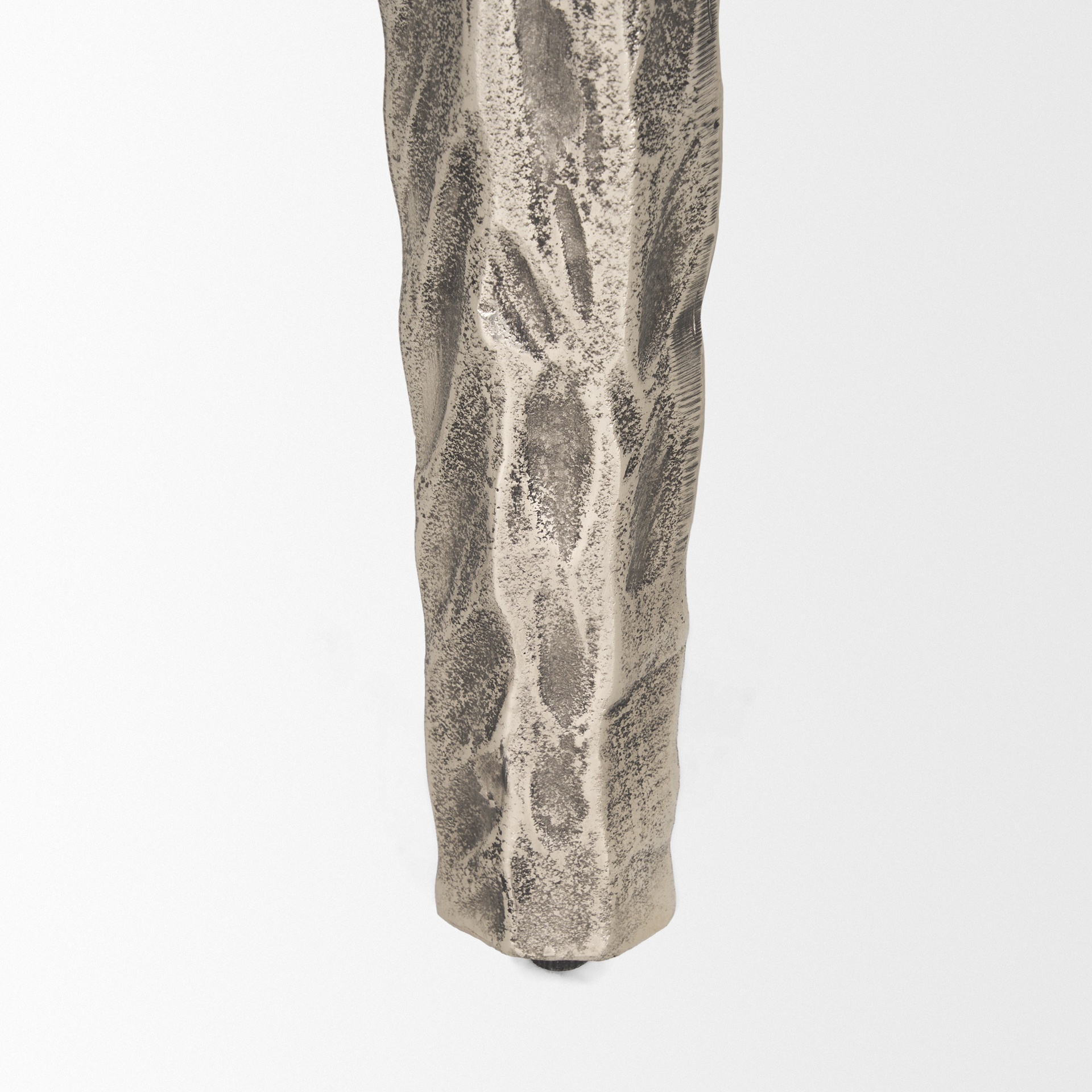 Mercana - Randy Accent Table in Silver, Metal