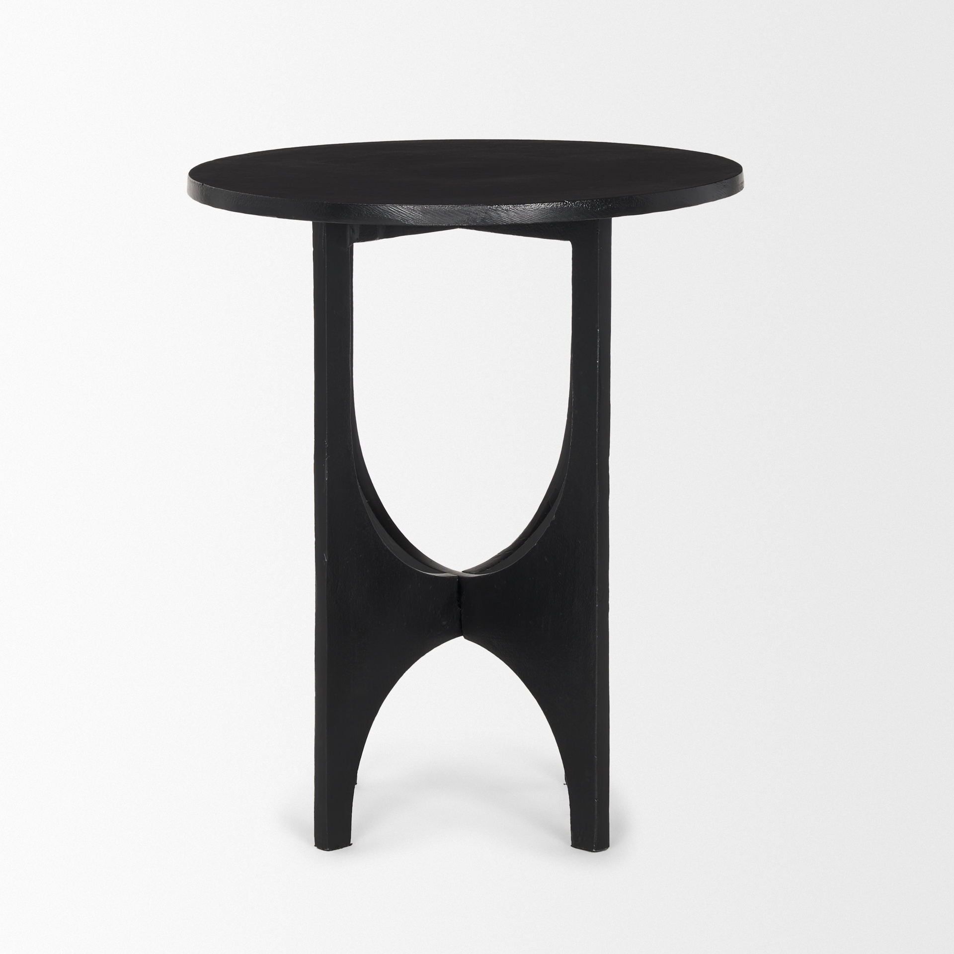 Mercana - Sobi Accent Table in Black, Metal