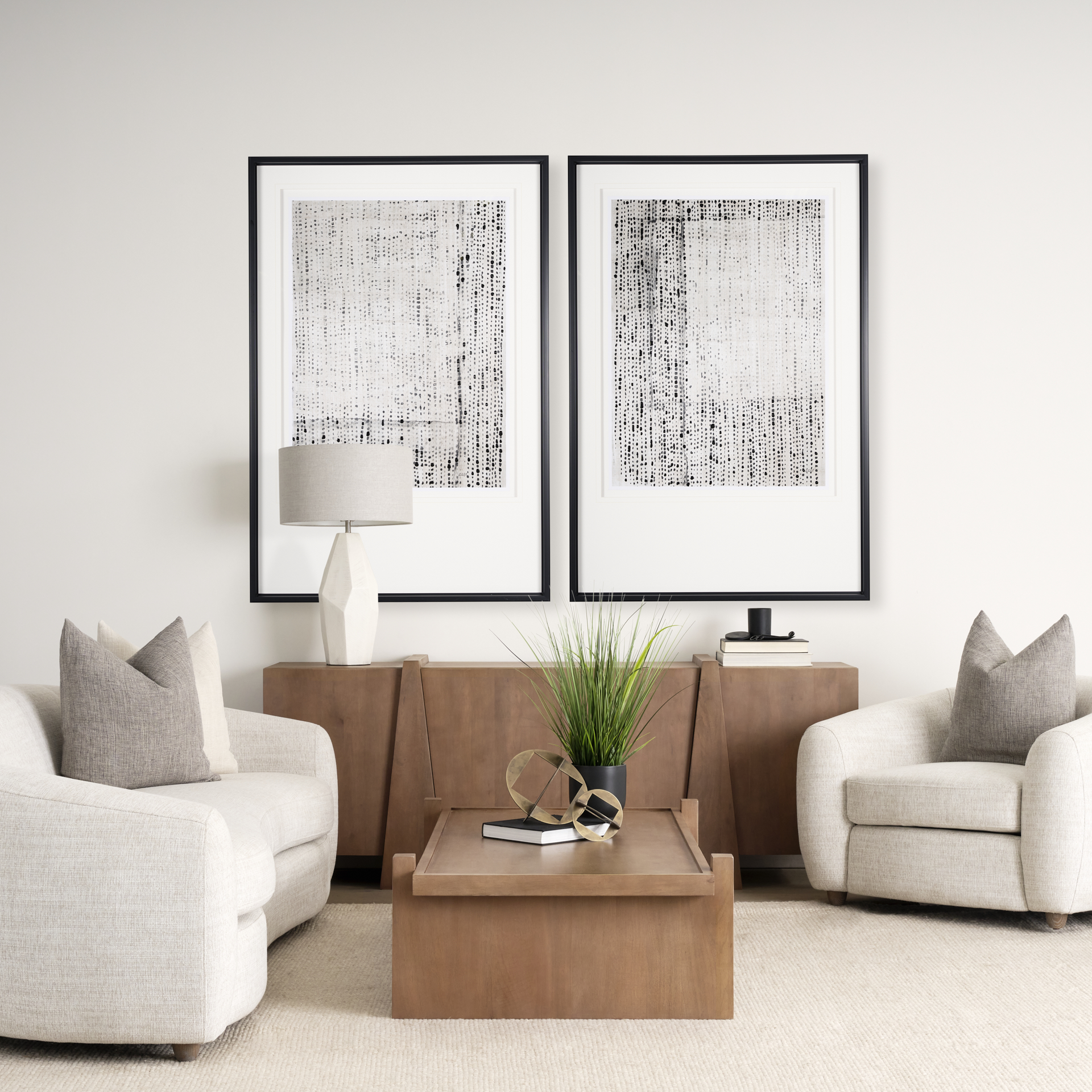 Mercana - Eula Sideboard in Brown, Solid Wood