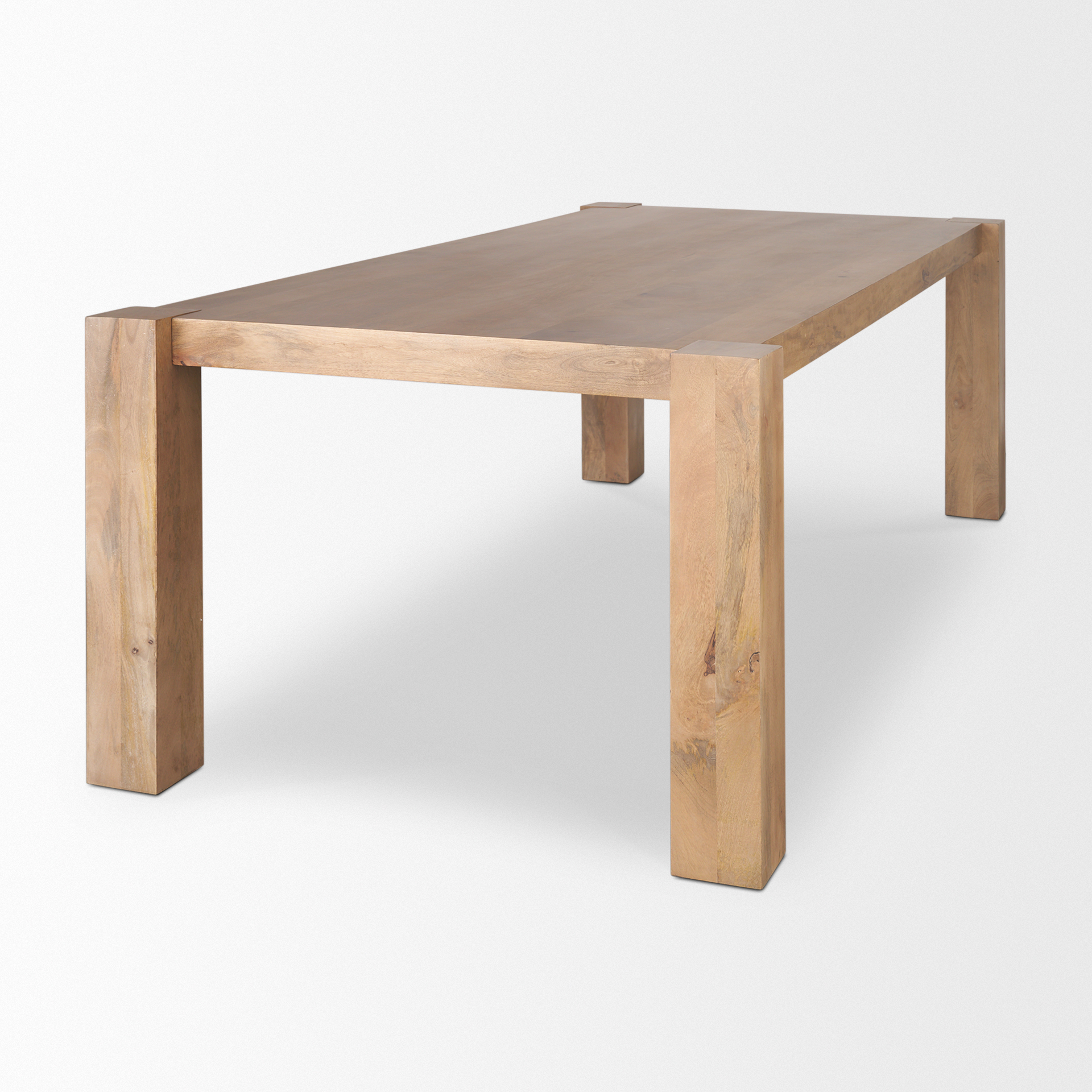 Mercana - Beth Dining Table in Brown, Solid Wood