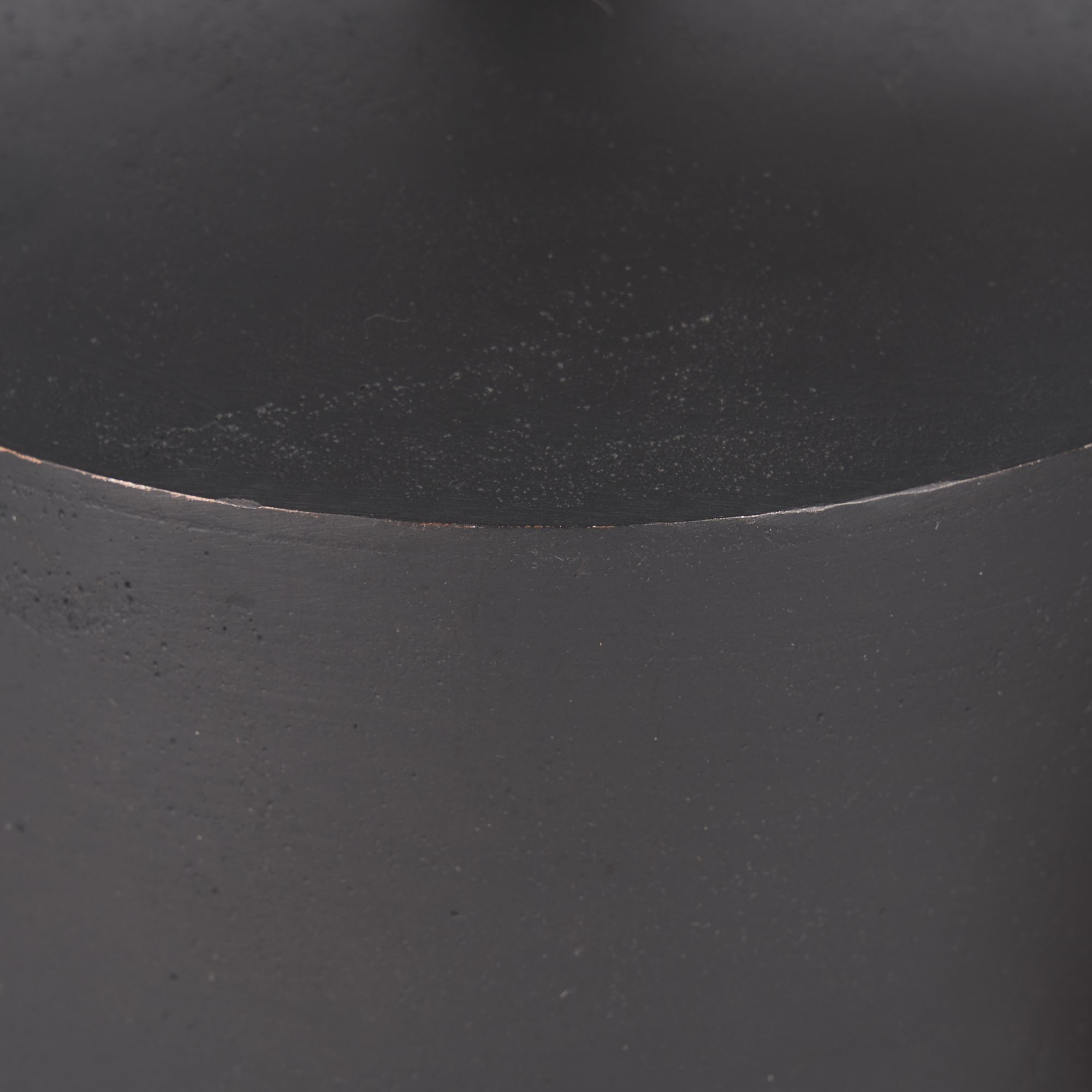 Mercana Quincy Large Metal Decorative Bell Object - Black