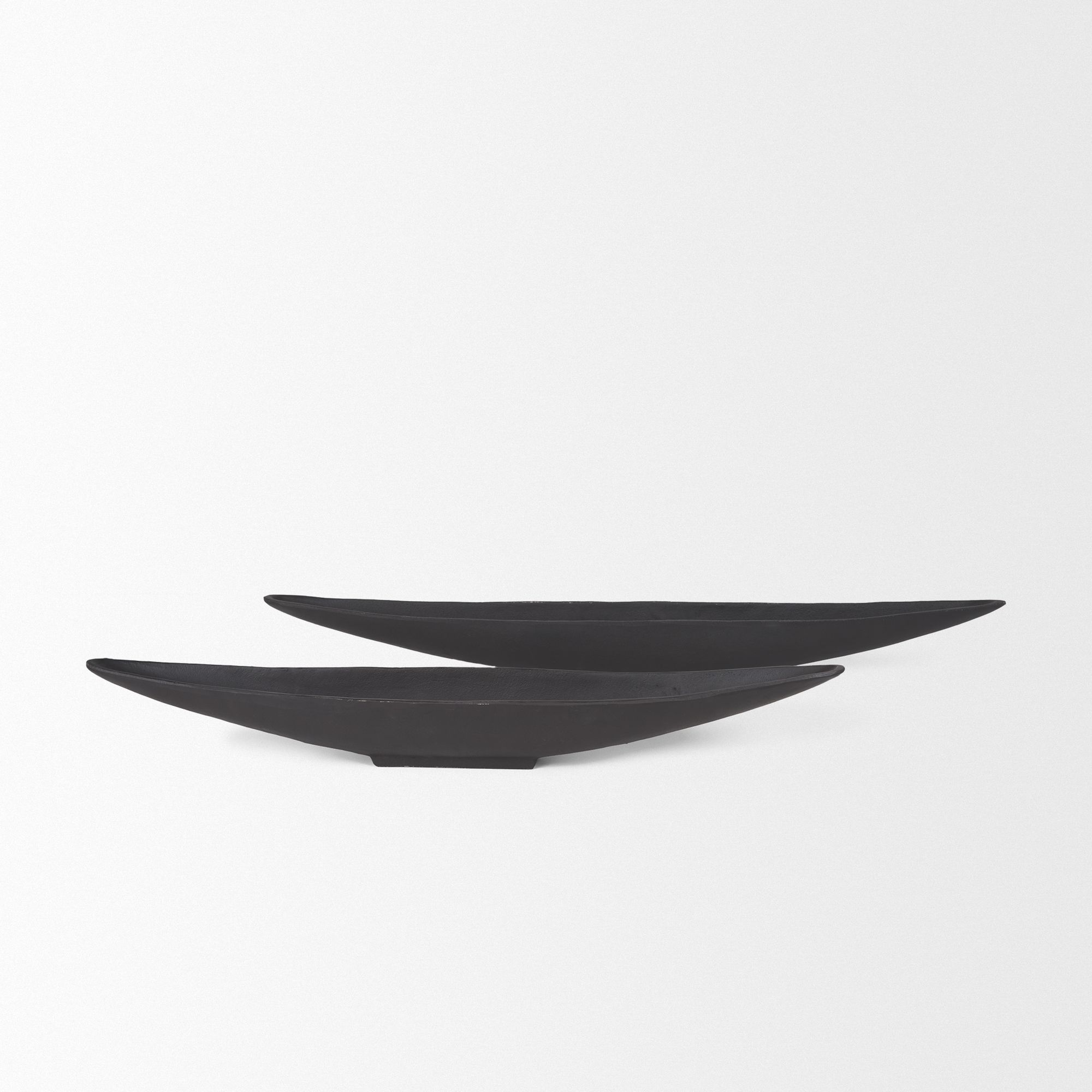Mercana Piero Metal Decorative Bowl - Black, Small