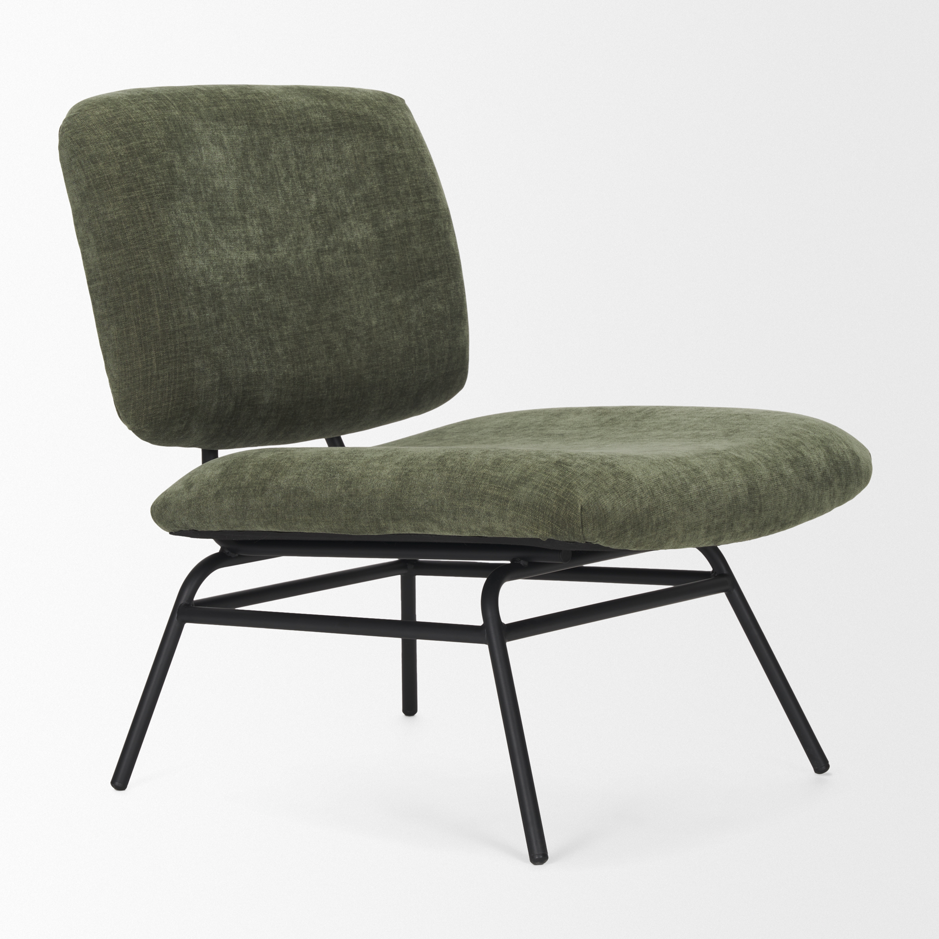 Mercana Nora Upholstered Accent Chair - Green, Fabric