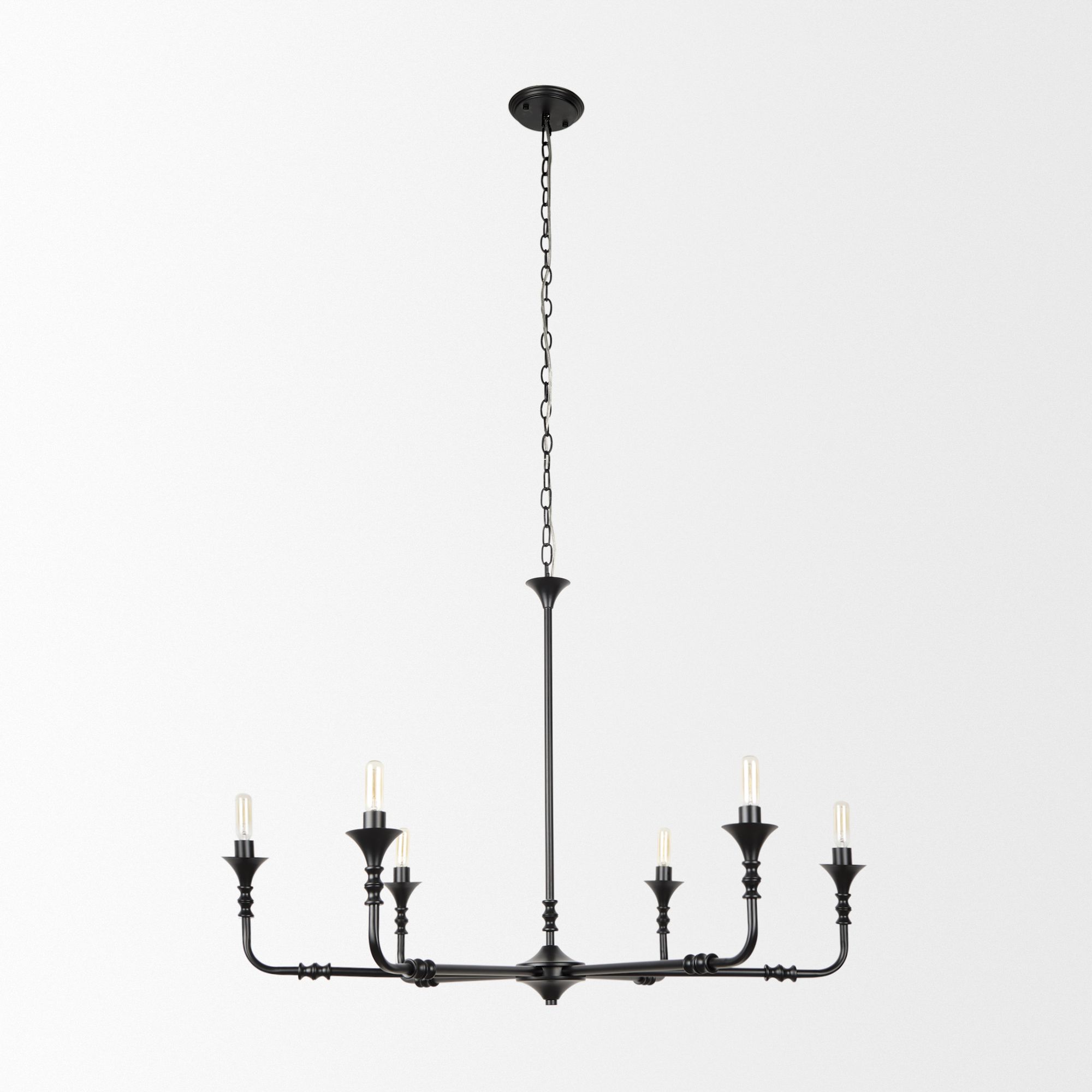 Mercana Gabriel Small Chandelier - Black