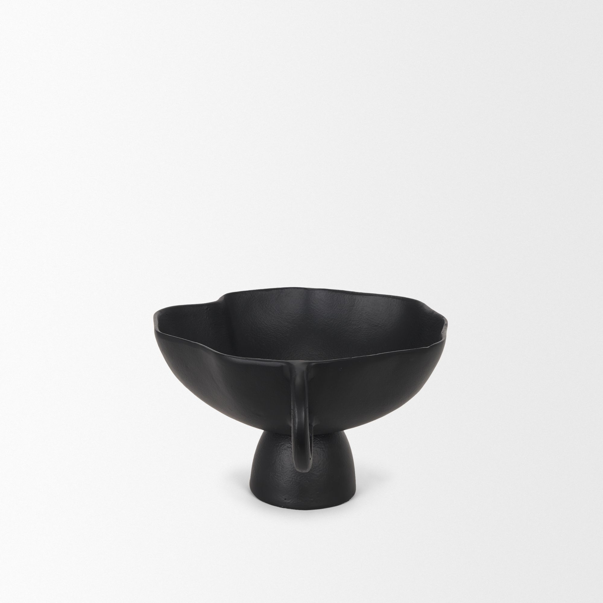 Mercana Radka Metal Decorative Bowl - Black, Small