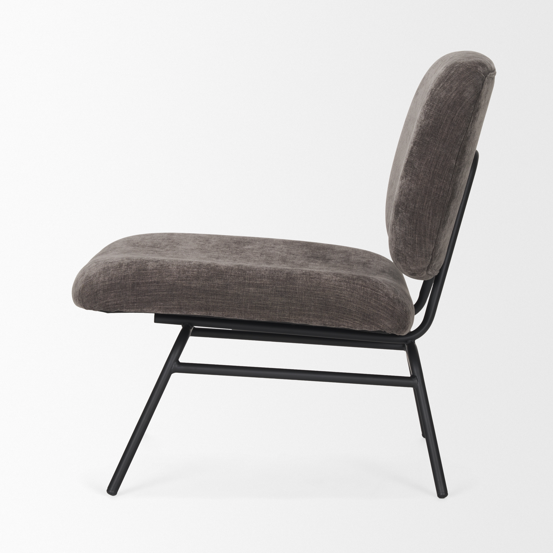 Mercana Nora Upholstered Accent Chair - Gray, Fabric