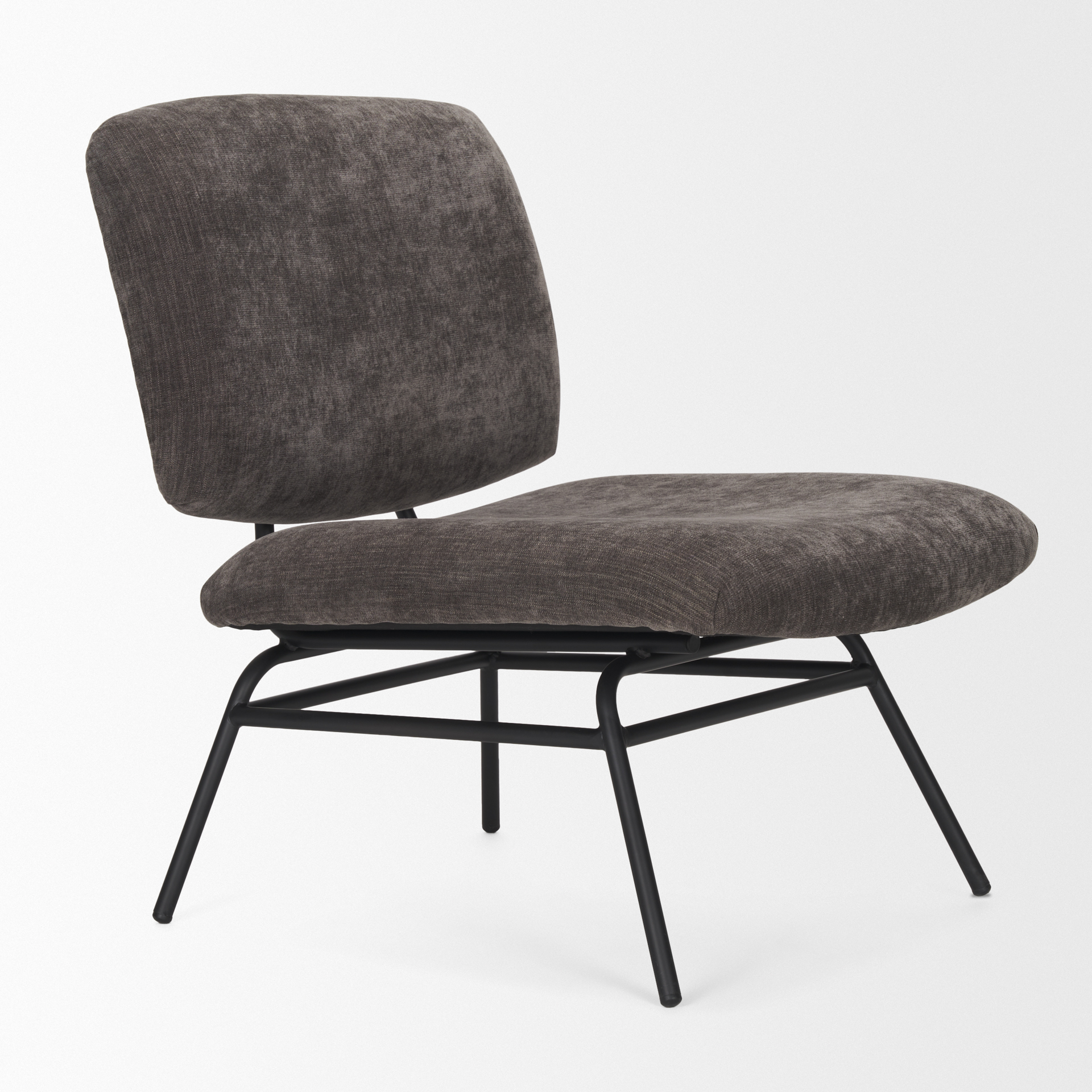 Mercana Nora Upholstered Accent Chair - Gray, Fabric