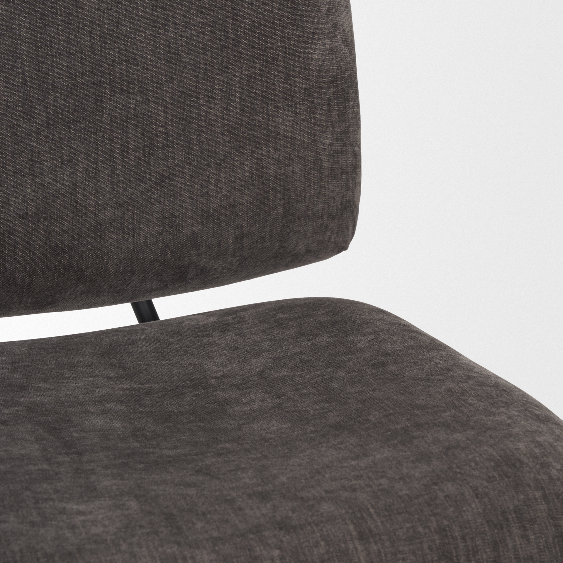 Mercana Nora Upholstered Accent Chair - Gray, Fabric