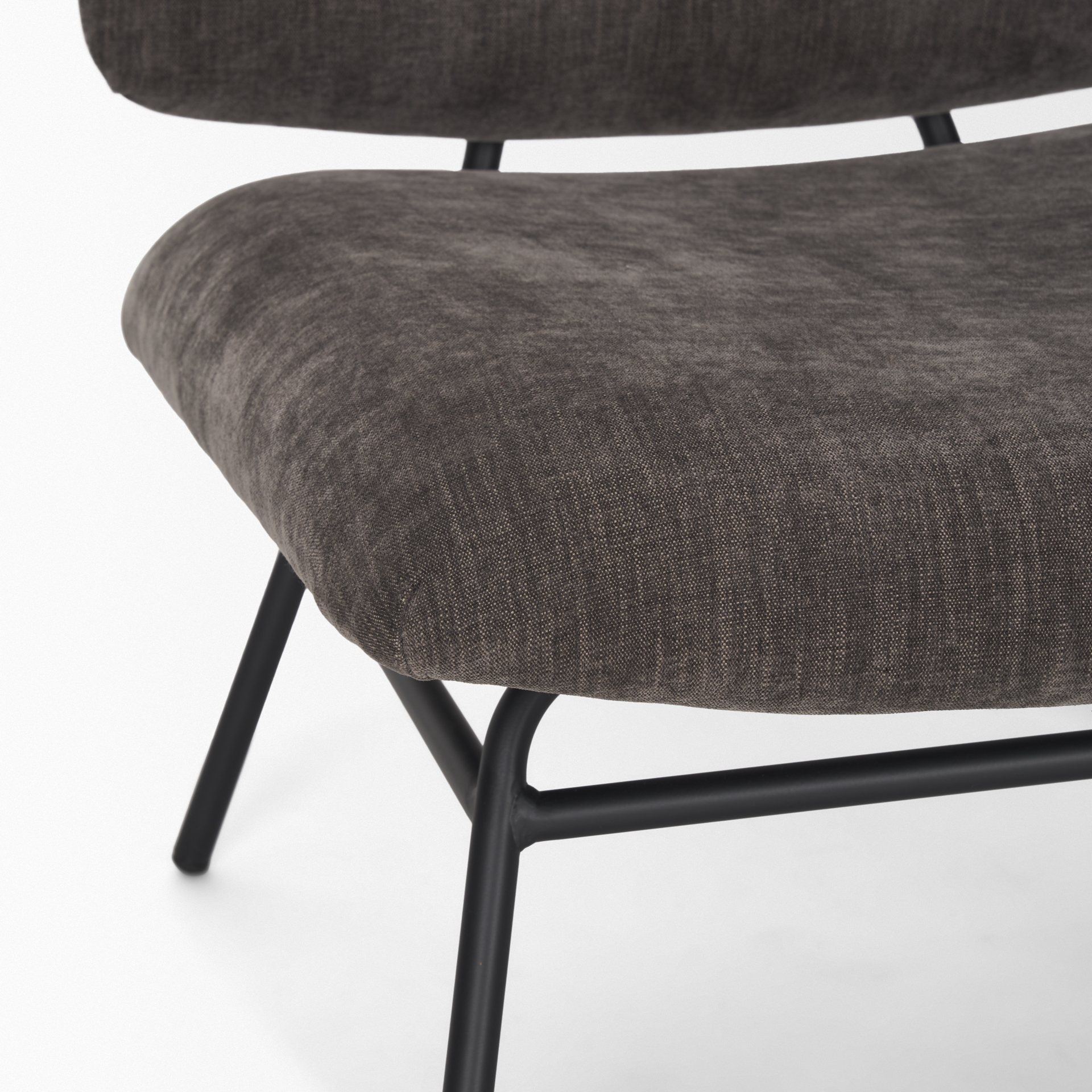 Mercana Nora Upholstered Accent Chair - Gray, Fabric