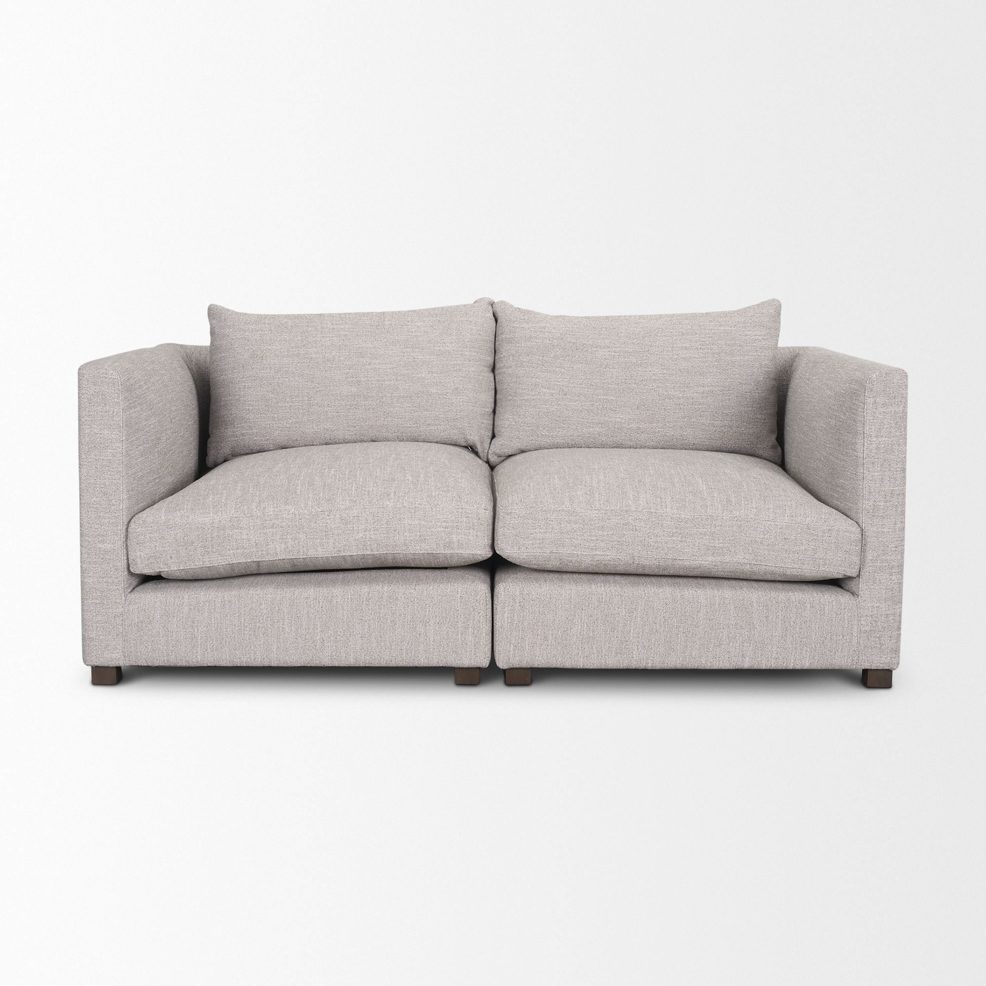 Mercana Halston 2 Piece Sofa - Light Gray