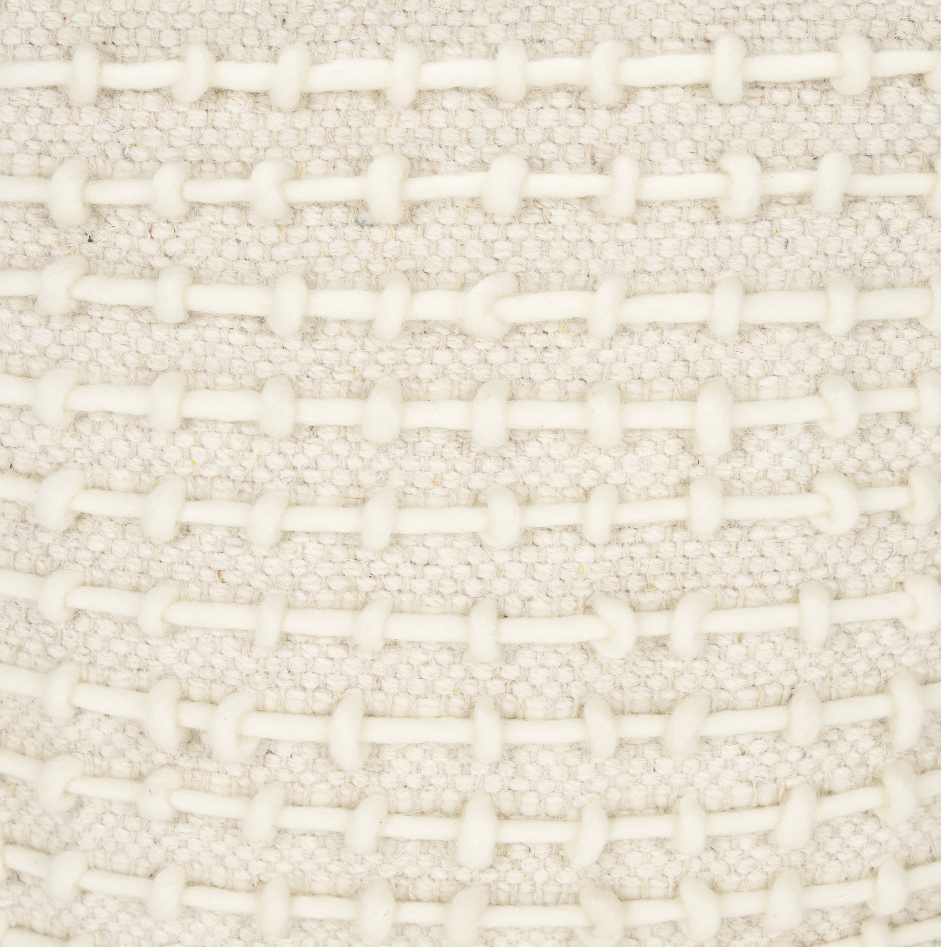 Mercana - Sakaye Pouf in Beige, Fabric