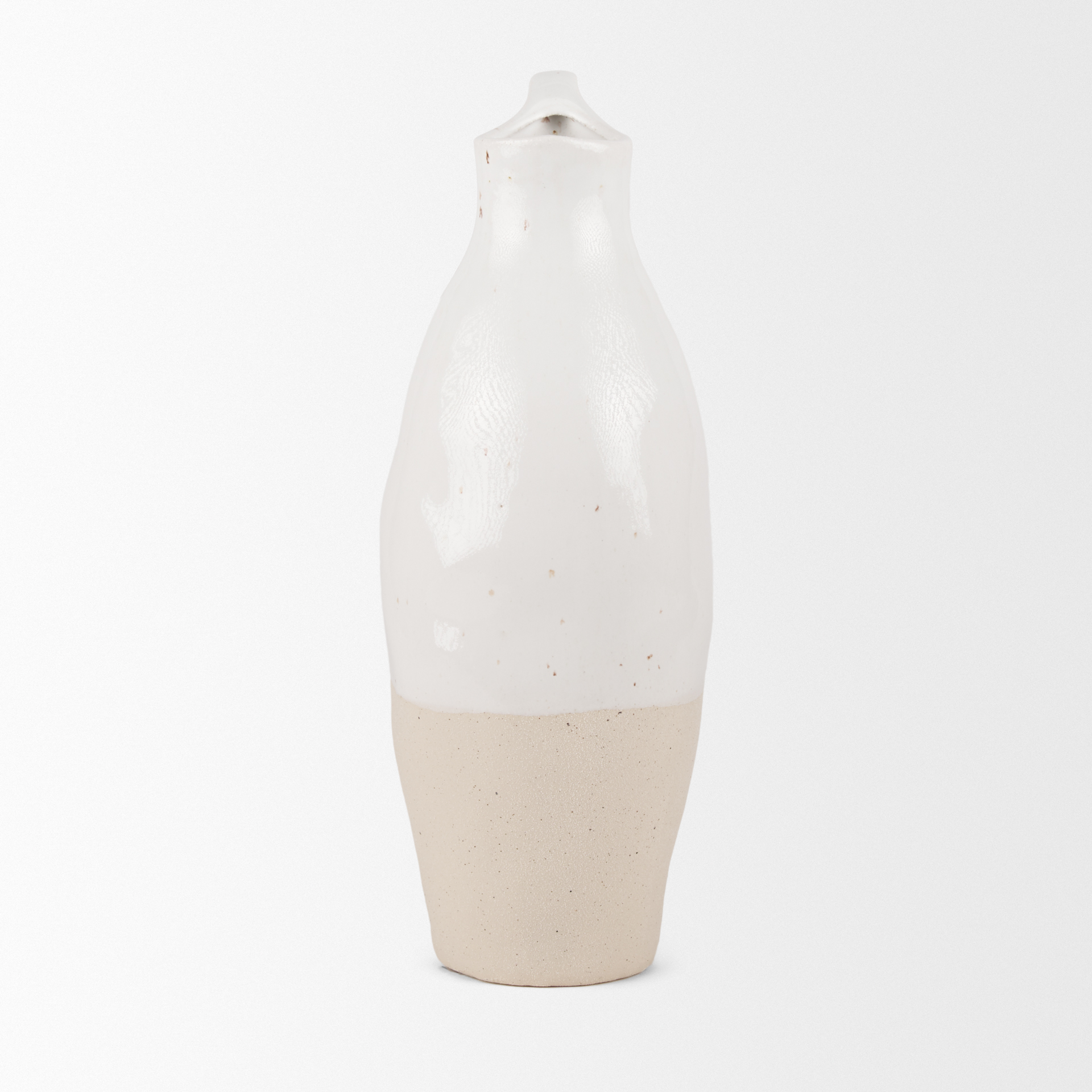 Mercana Valora Vase - White, Ceramic