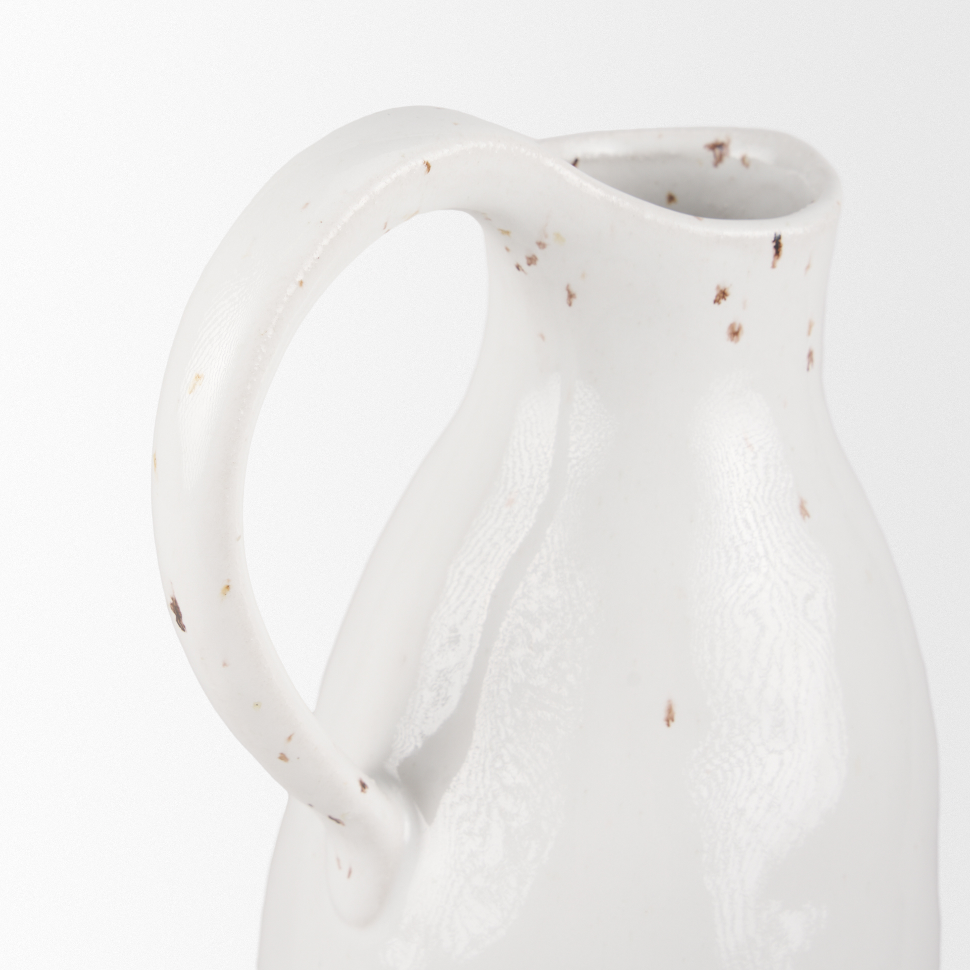 Mercana Valora Vase - White, Ceramic